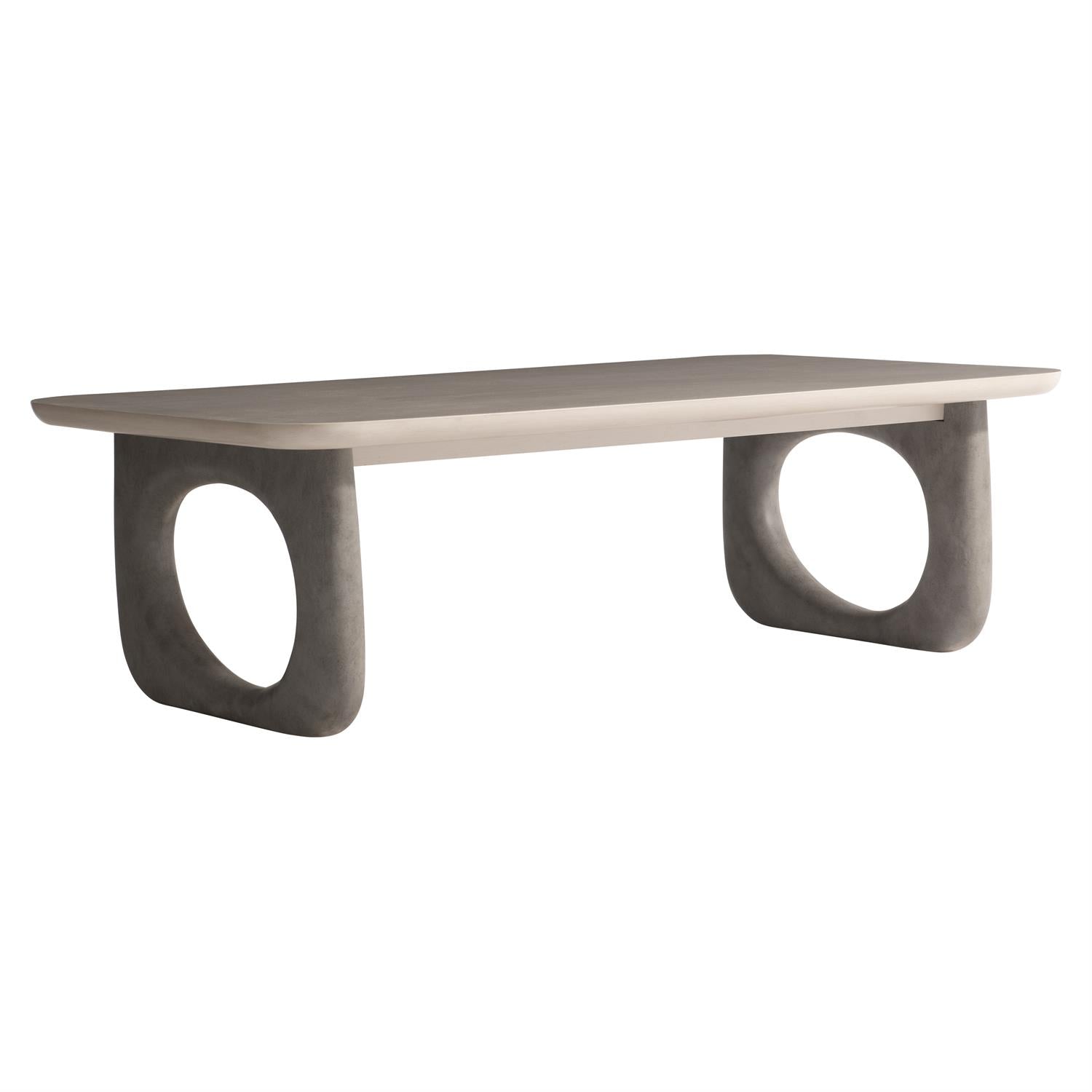 Bernhardt Furniture Sereno Cocktail Table in Lutra/Sasso