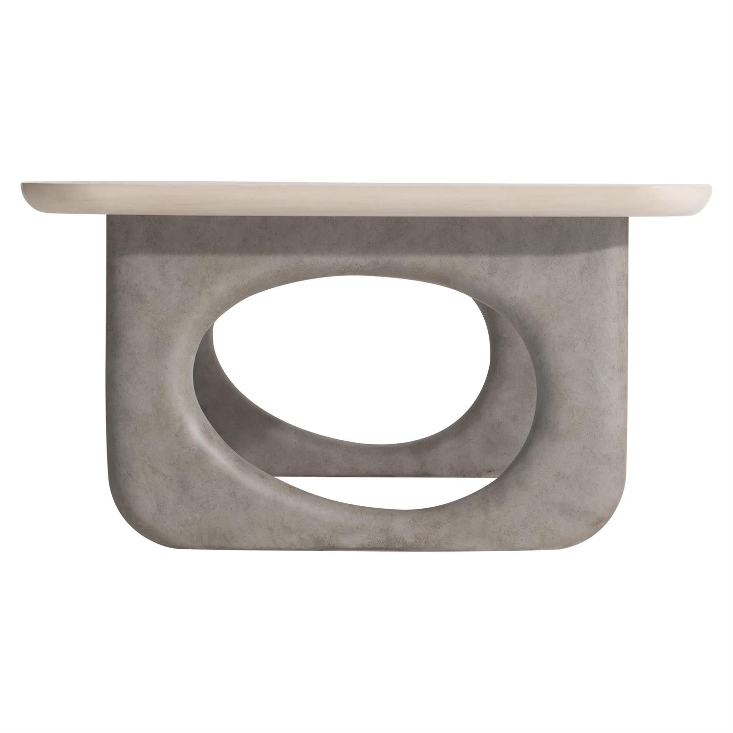 Bernhardt Furniture Sereno Cocktail Table in Lutra/Sasso