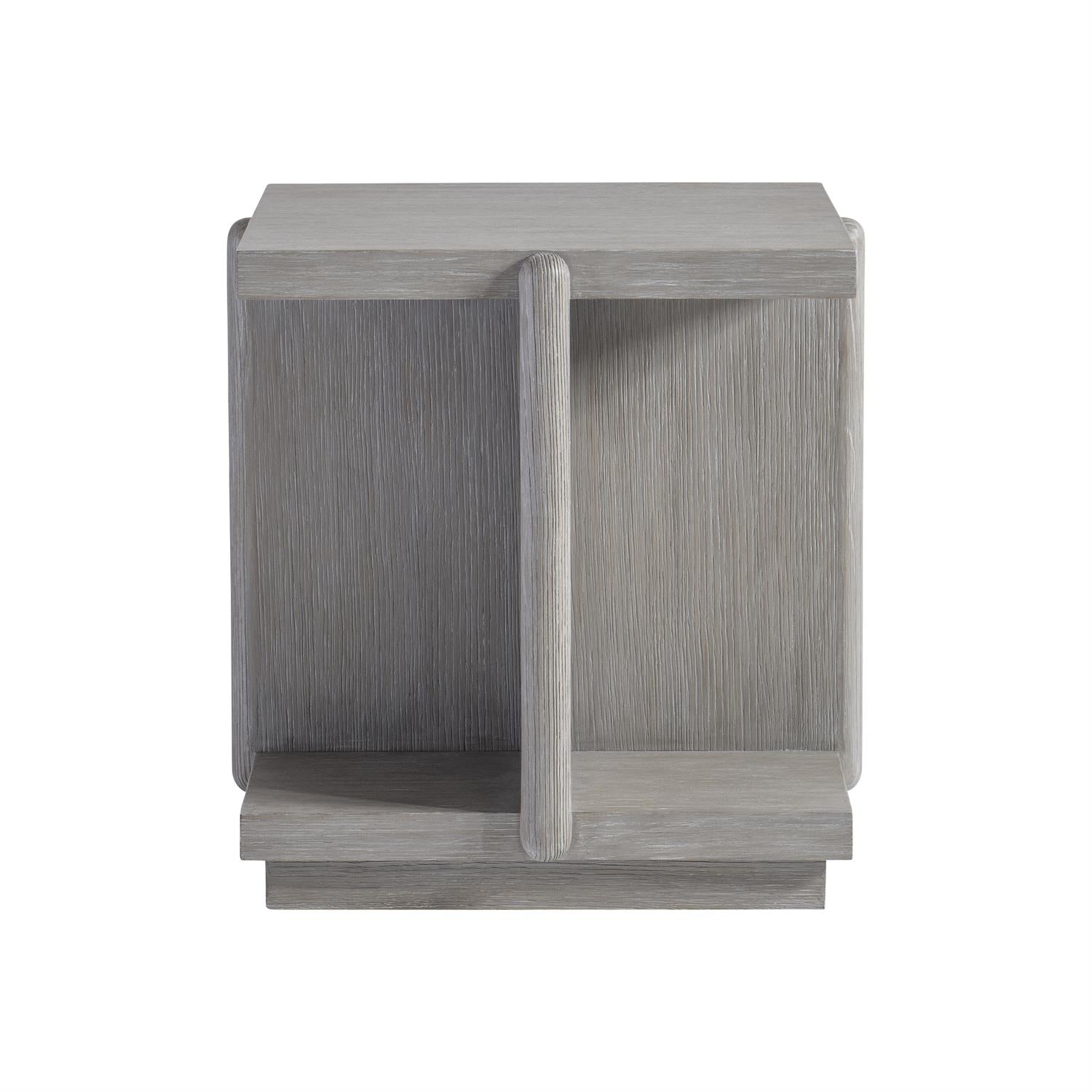 Bernhardt Furniture Sereno Side Table in Grigio