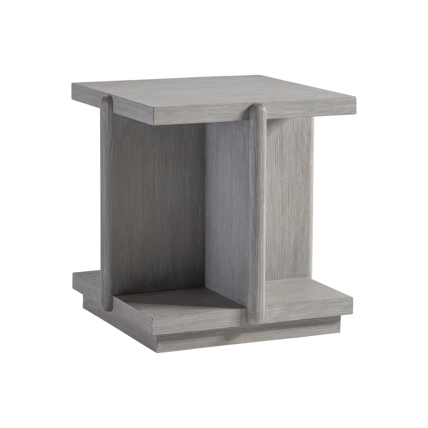 Bernhardt Furniture Sereno Side Table in Grigio