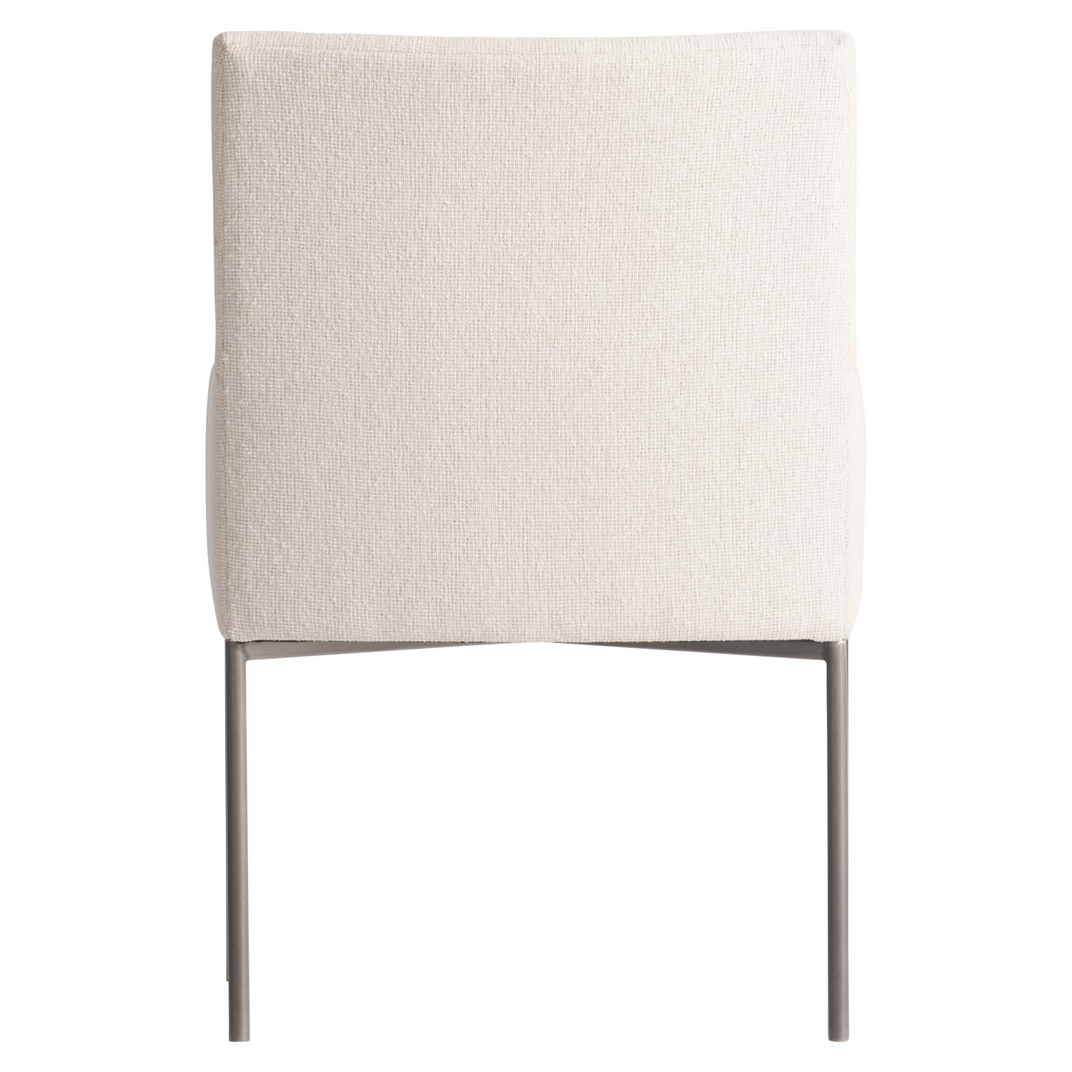 Bernhardt Furniture Sereno Arm Chair in Nickel