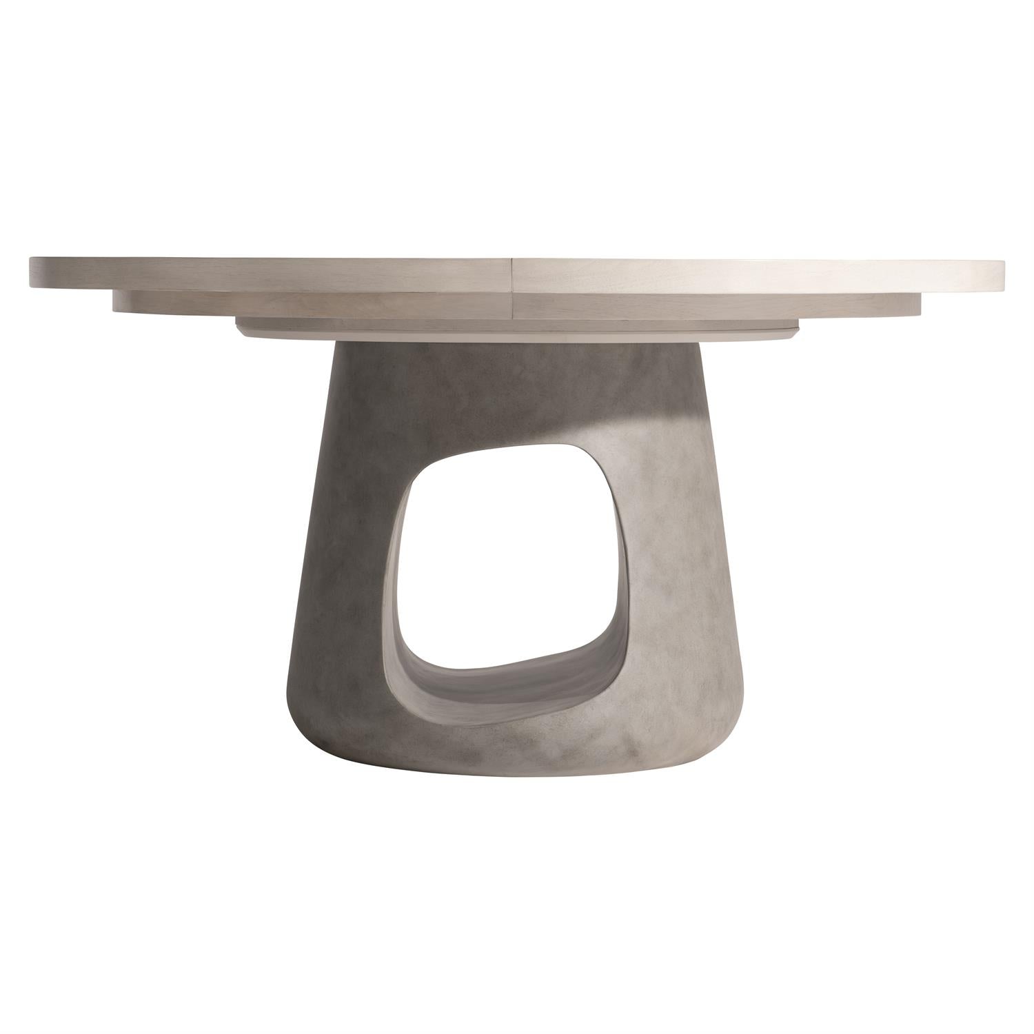 Bernhardt Furniture Sereno Round Dining Table in Lutra/Sasso