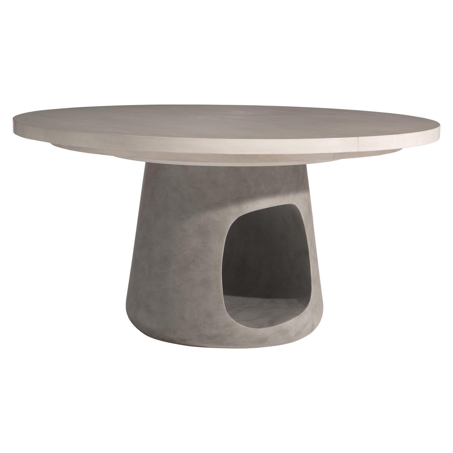 Bernhardt Furniture Sereno Round Dining Table in Lutra/Sasso