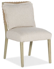 Hooker Furniture Surfrider Woven Back Side Chair