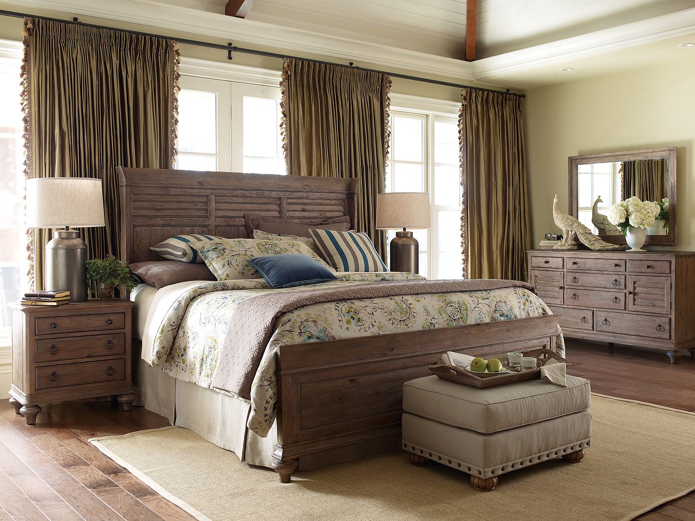 Kincaid Furniture Weatherford Night Stand in Heather
