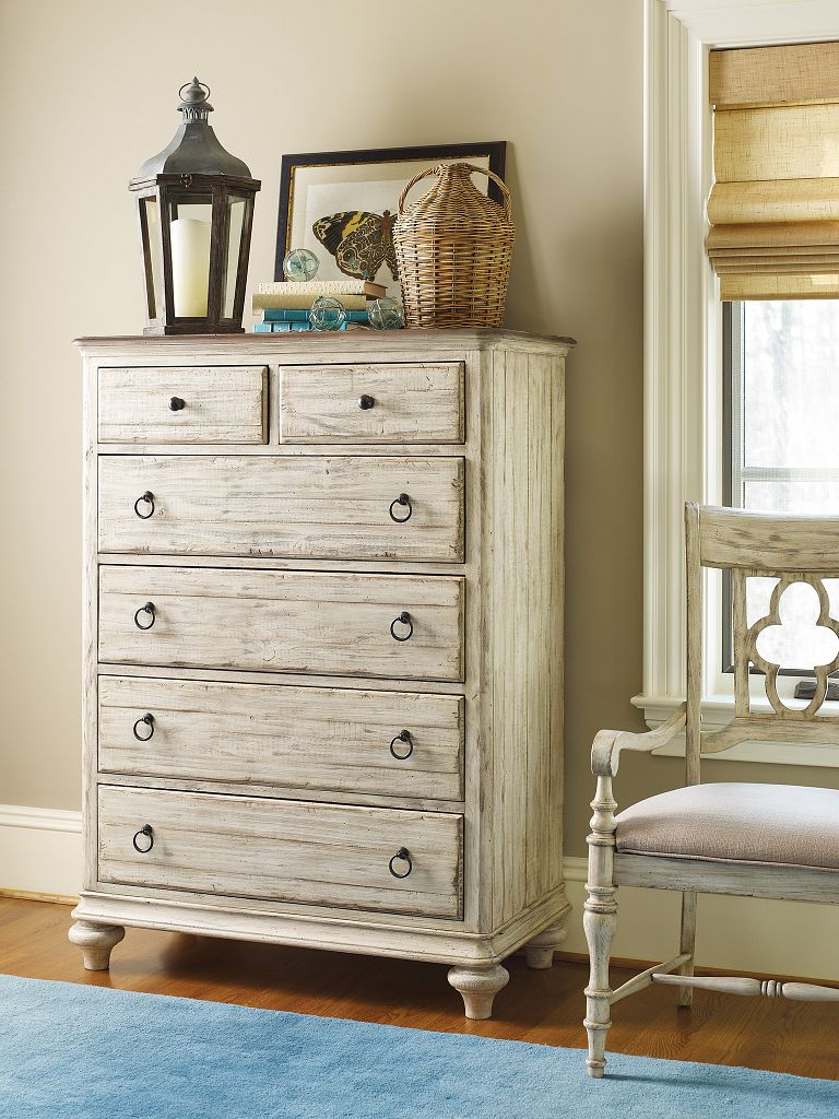 Kincaid Furniture Weatherford Hamilton Chest in Cornsilk