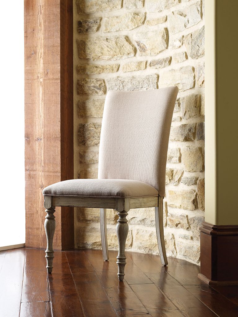 Kincaid Furniture Weatherford Tasman Upholstered Chair in Cornsilk