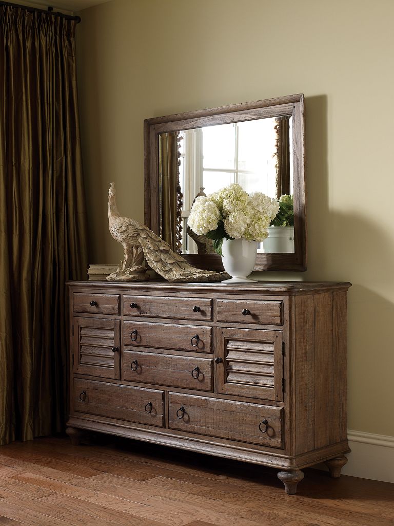 Kincaid Furniture Weatherford Ellesmere Dresser in Heather