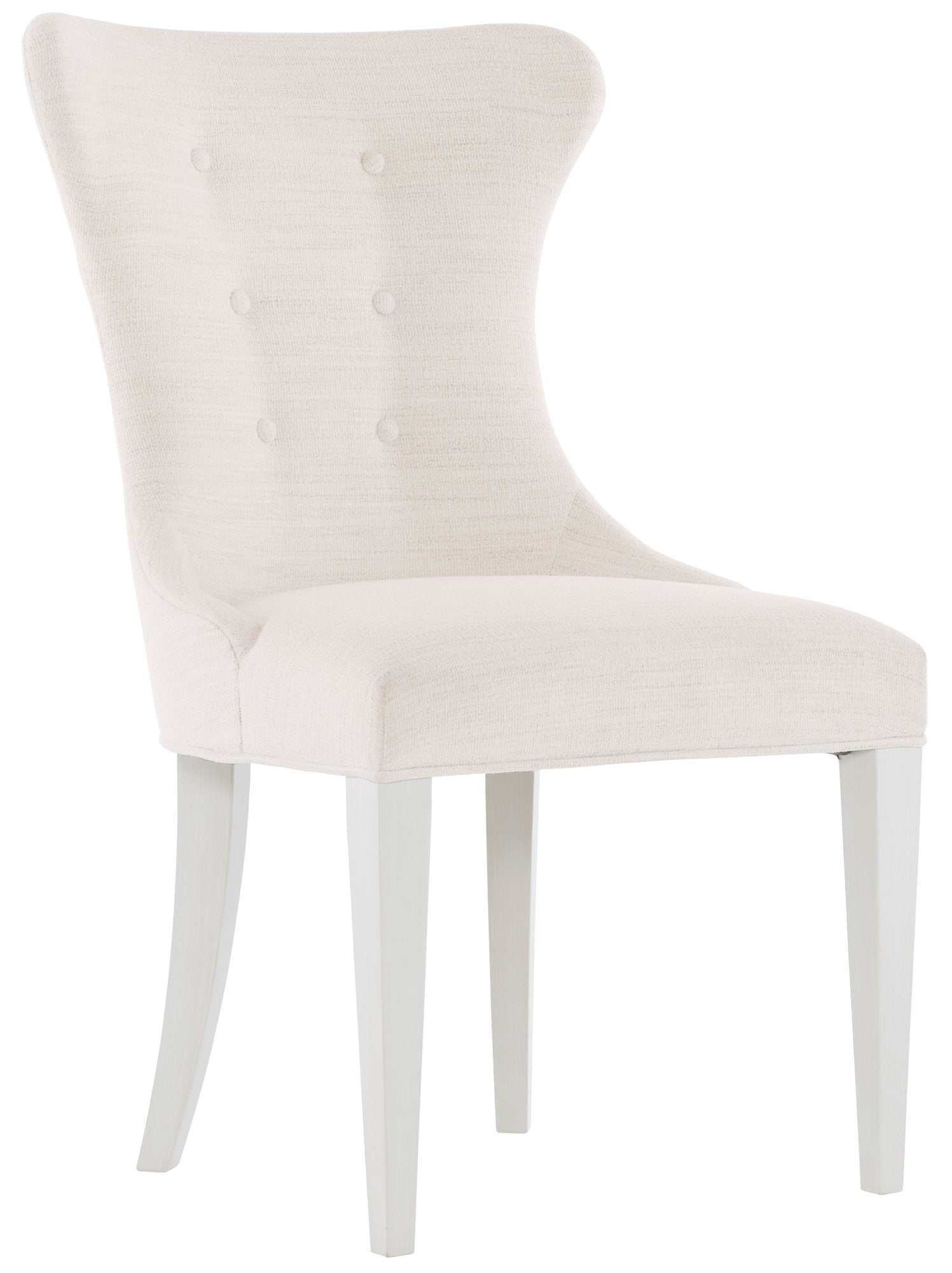 Bernhardt Furniture Silhouette Side Chair in Eggshell