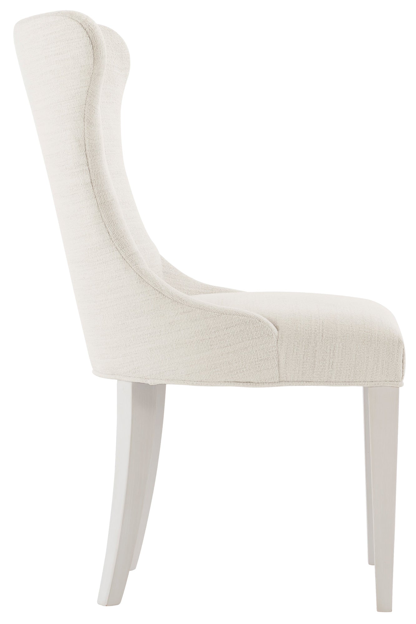 Bernhardt Furniture Silhouette Side Chair in Eggshell