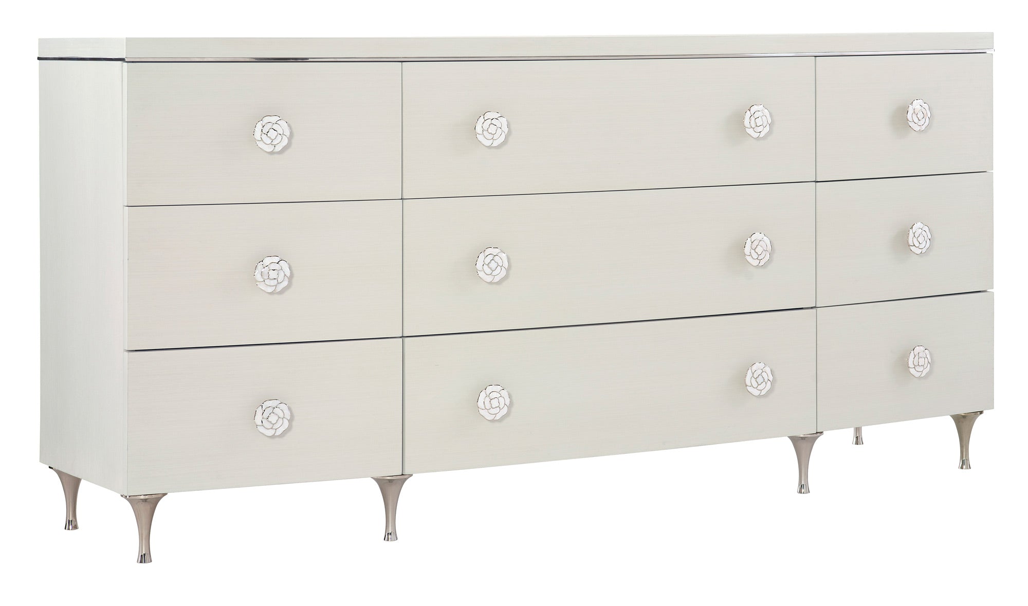 Bernhardt Furniture Silhouette Dresser in Eggshell
