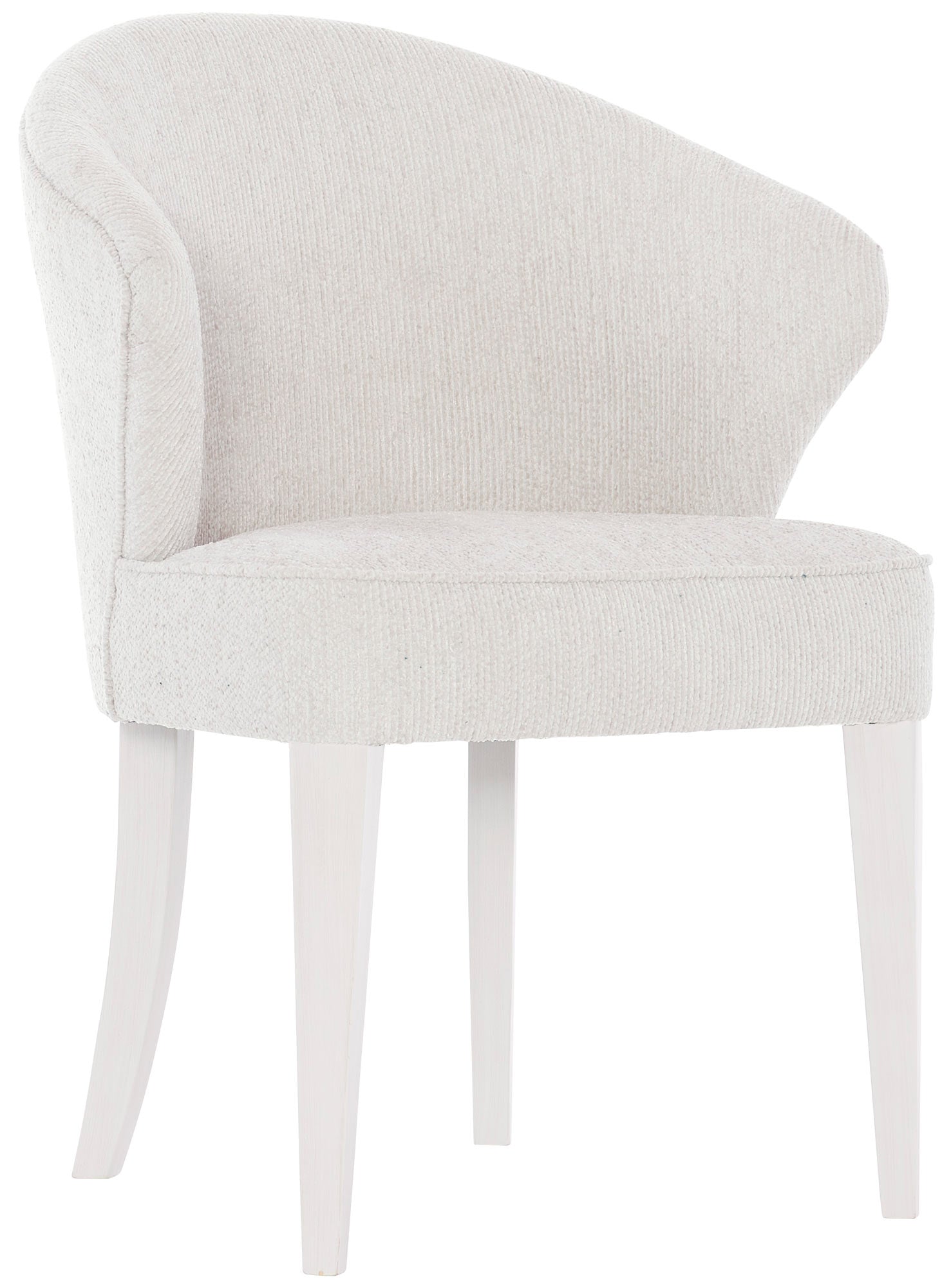 Bernhardt Furniture Silhouette Arm Chair in Eggshell