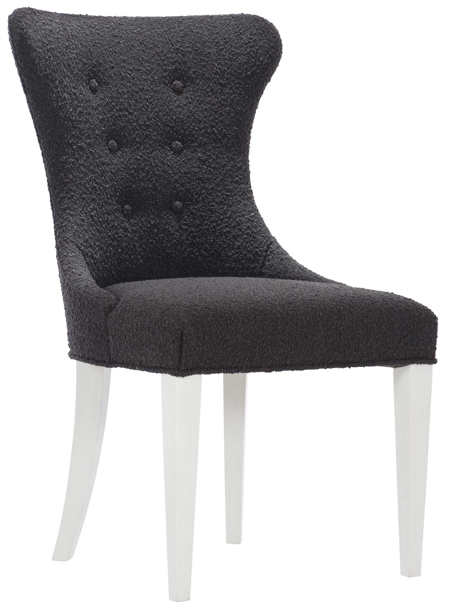 Bernhardt Furniture Silhouette Side Chair in Onyx