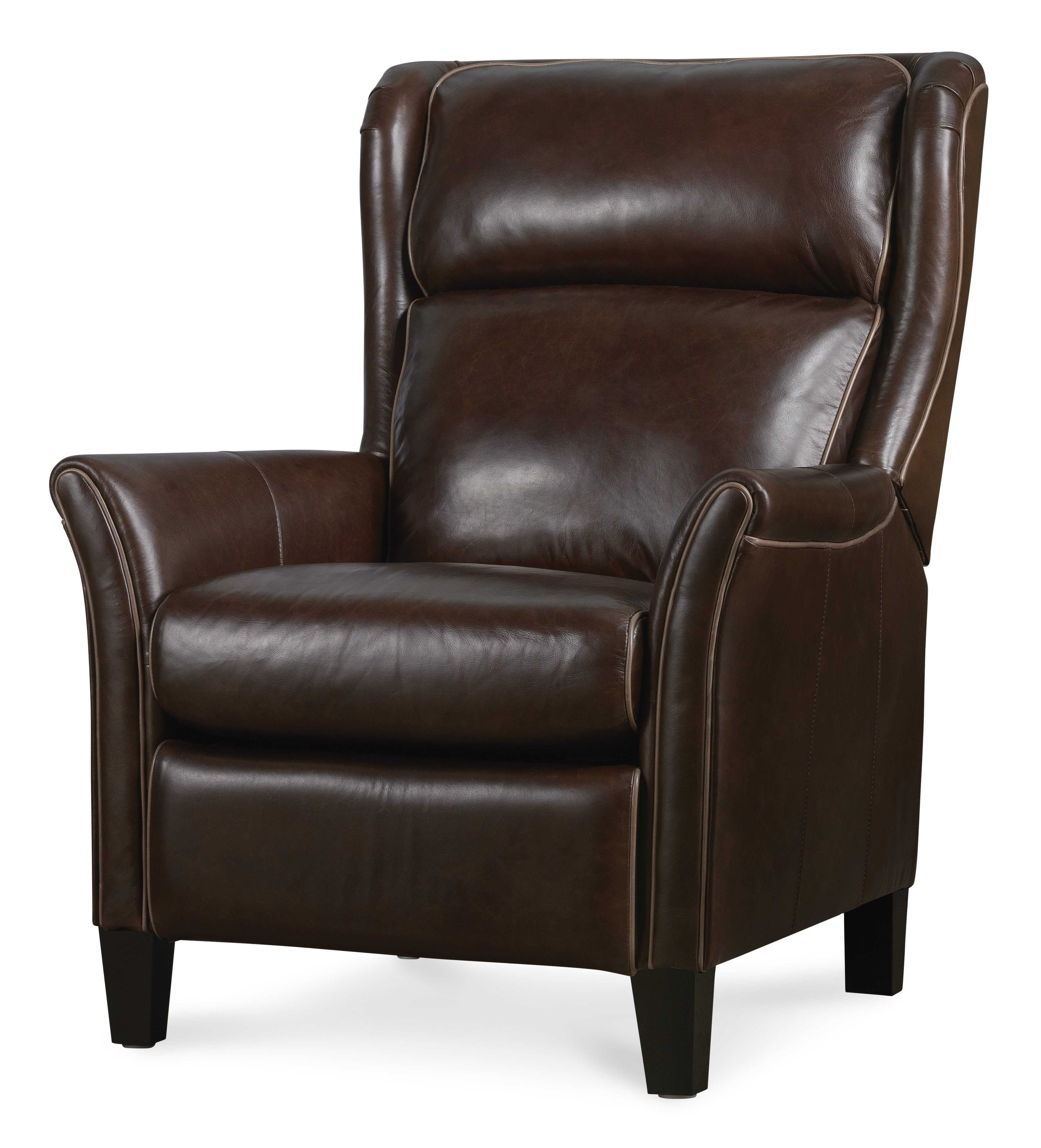Hooker Furniture Henley Power Recliner with Power Headrest in Brown