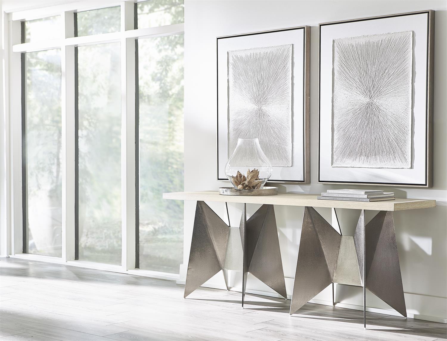 Bernhardt Furniture Solaria Console Table in Dune