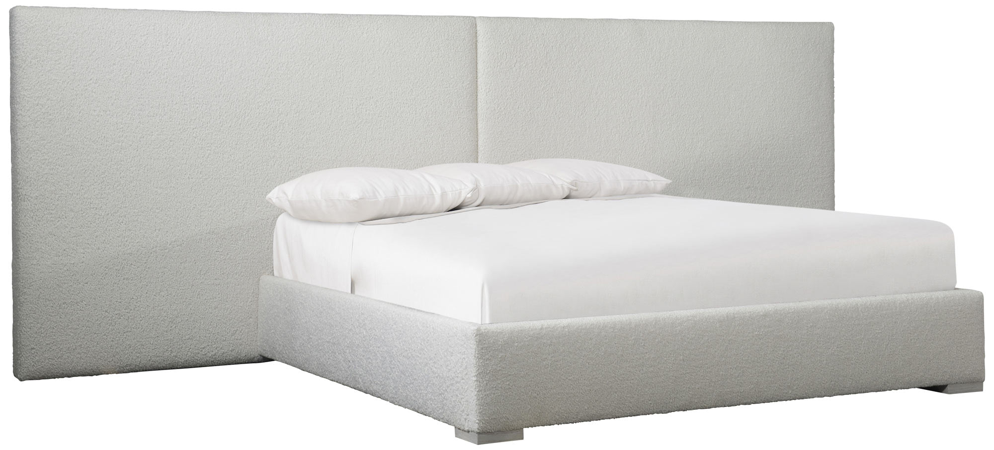 Bernhardt Furniture Solaria Wall Panel Bed King in Bone