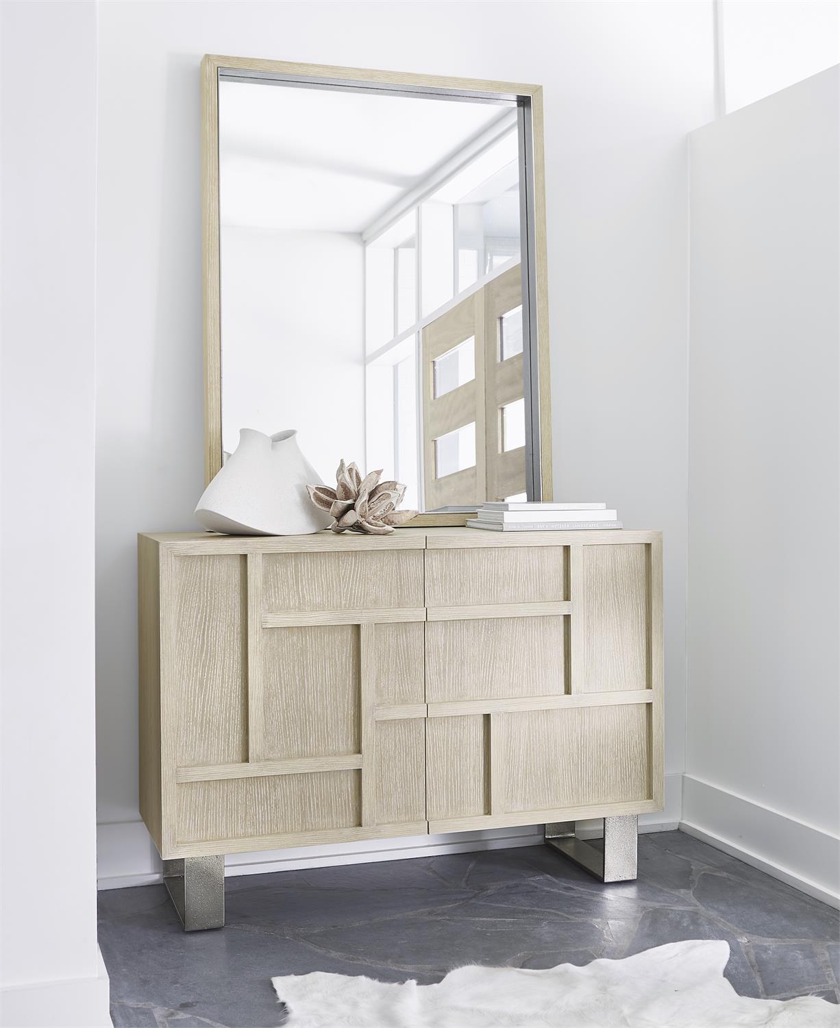 Bernhardt Furniture Solaria Mirror in Dune