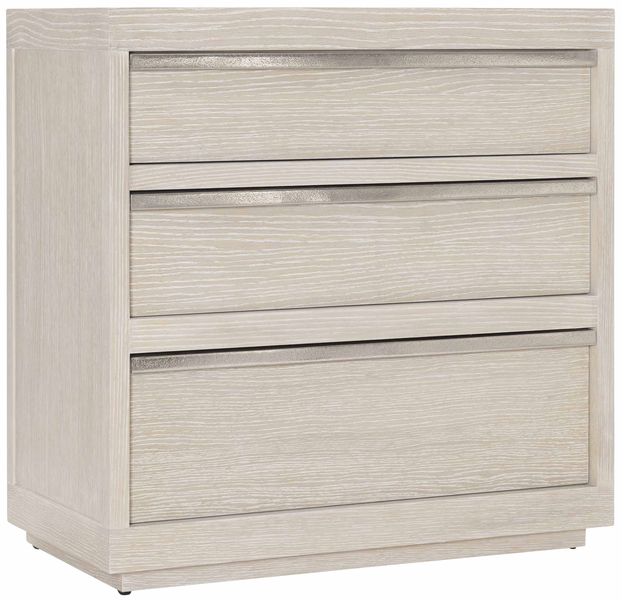 Bernhardt Furniture Solaria Three Drawer Nightstand in Dune