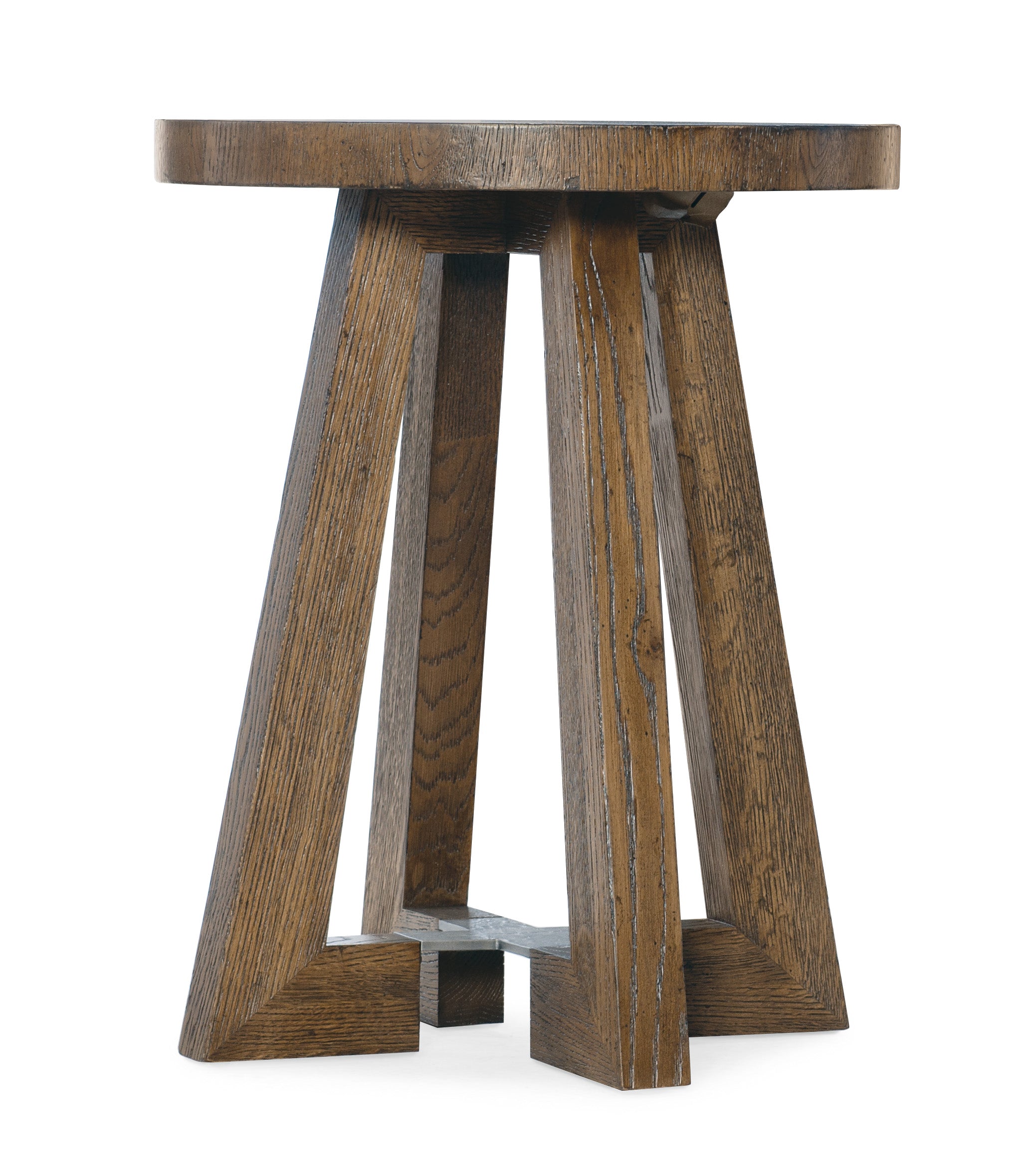 Hooker Furniture Chapman Side Table in Medium Wood