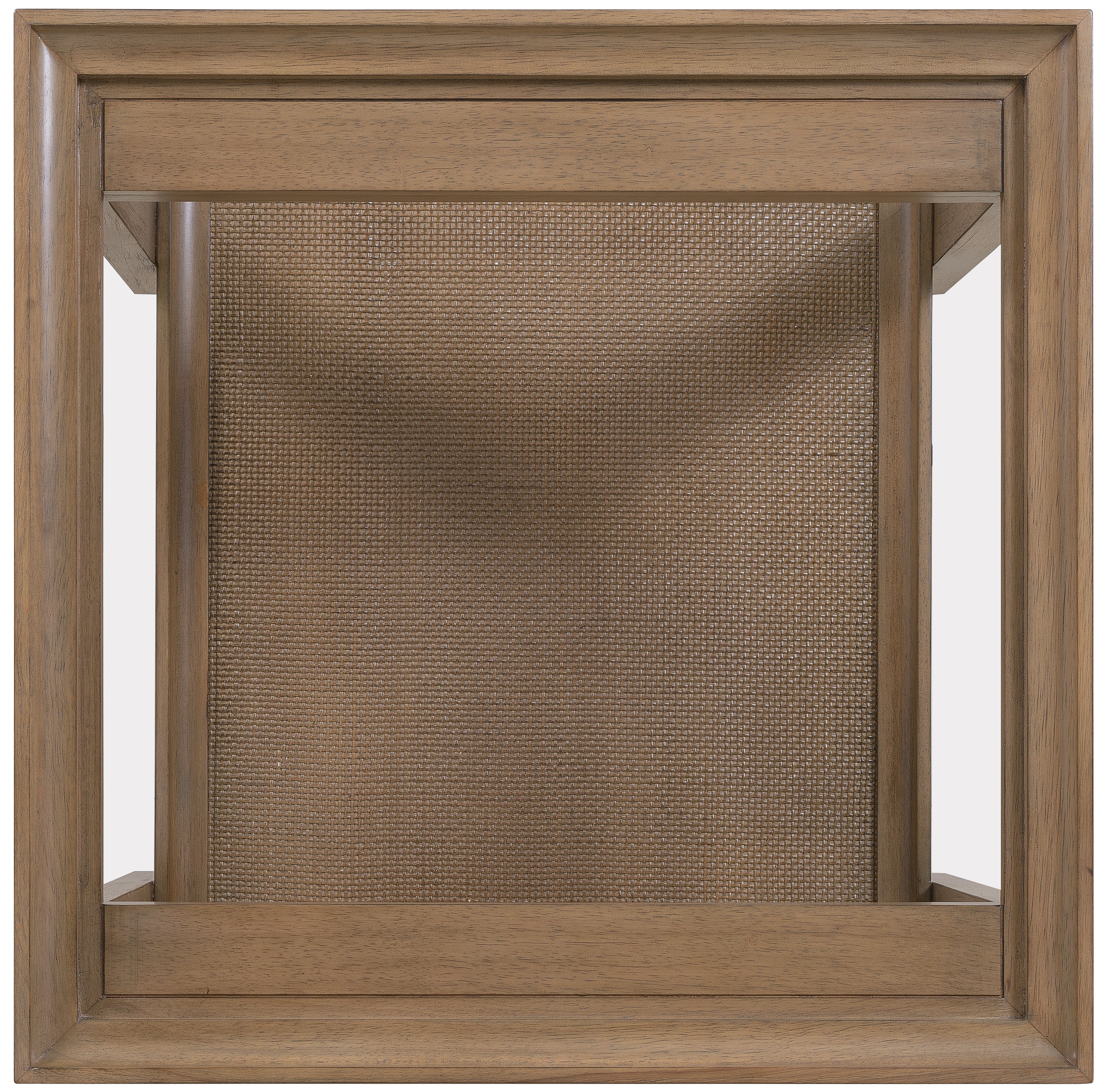 Hooker Furniture Sonnet Square End Table in Medium Wood