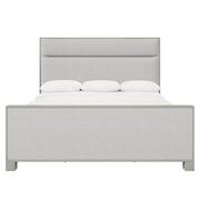 Bernhardt Furniture Stratum Upholstered Panel Bed  in Mist