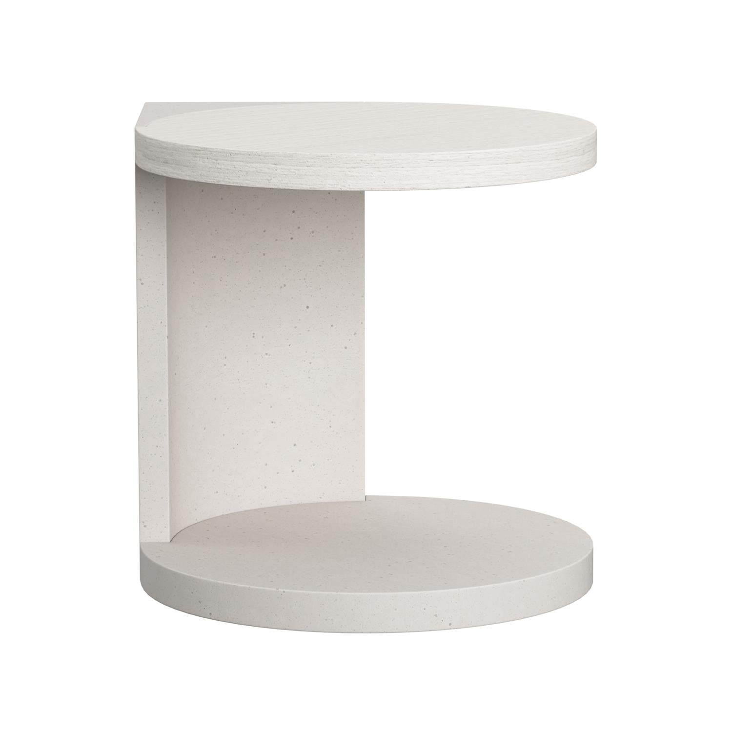 Bernhardt Furniture Stratum Side Table in Fossil