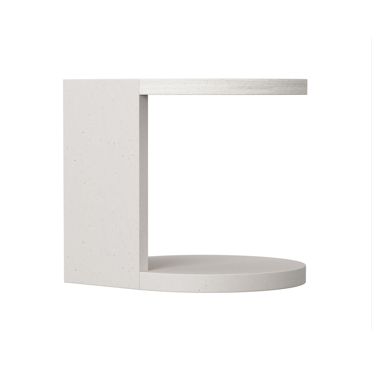 Bernhardt Furniture Stratum Side Table in Fossil