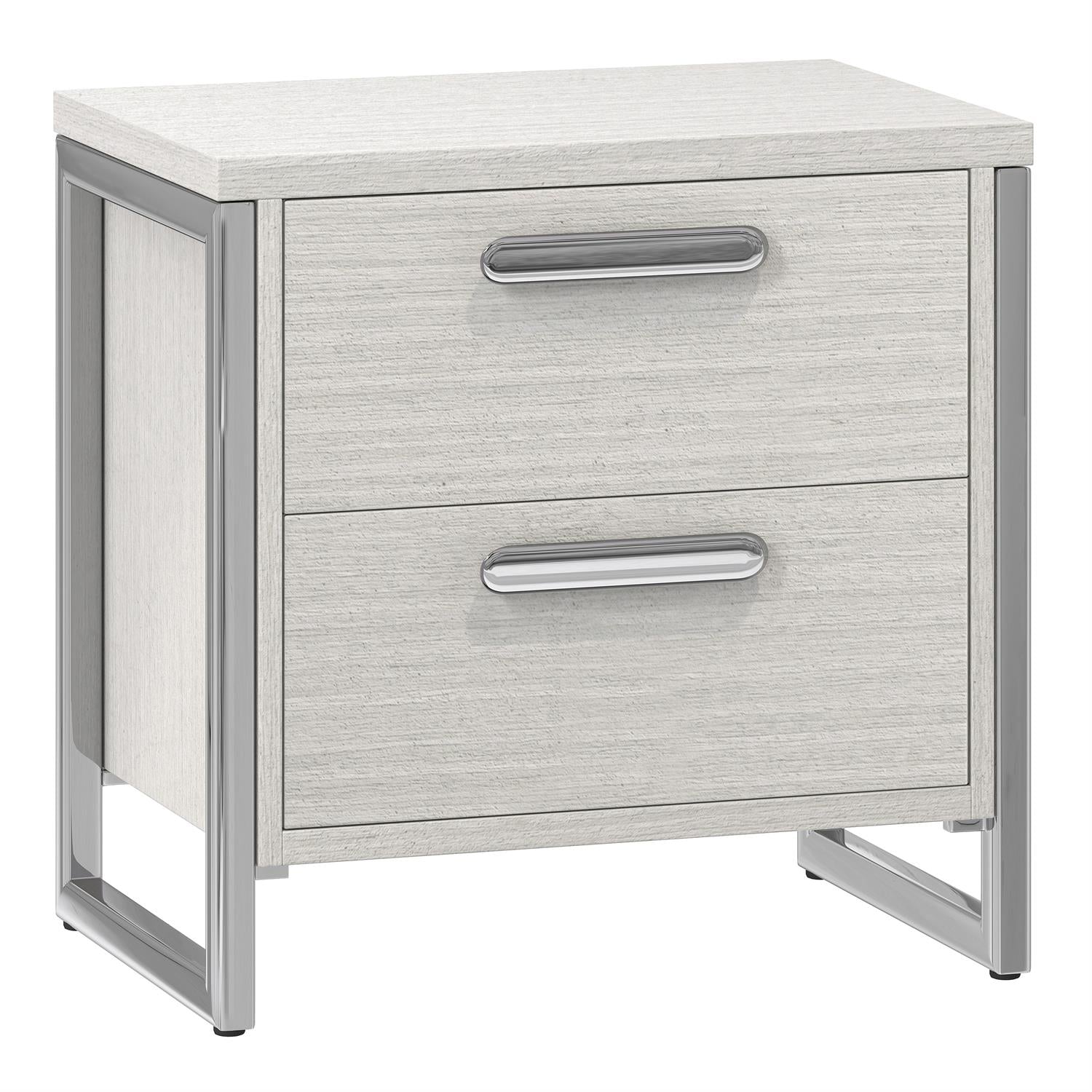 Bernhardt Furniture Stratum Petite Nightstand in Mist