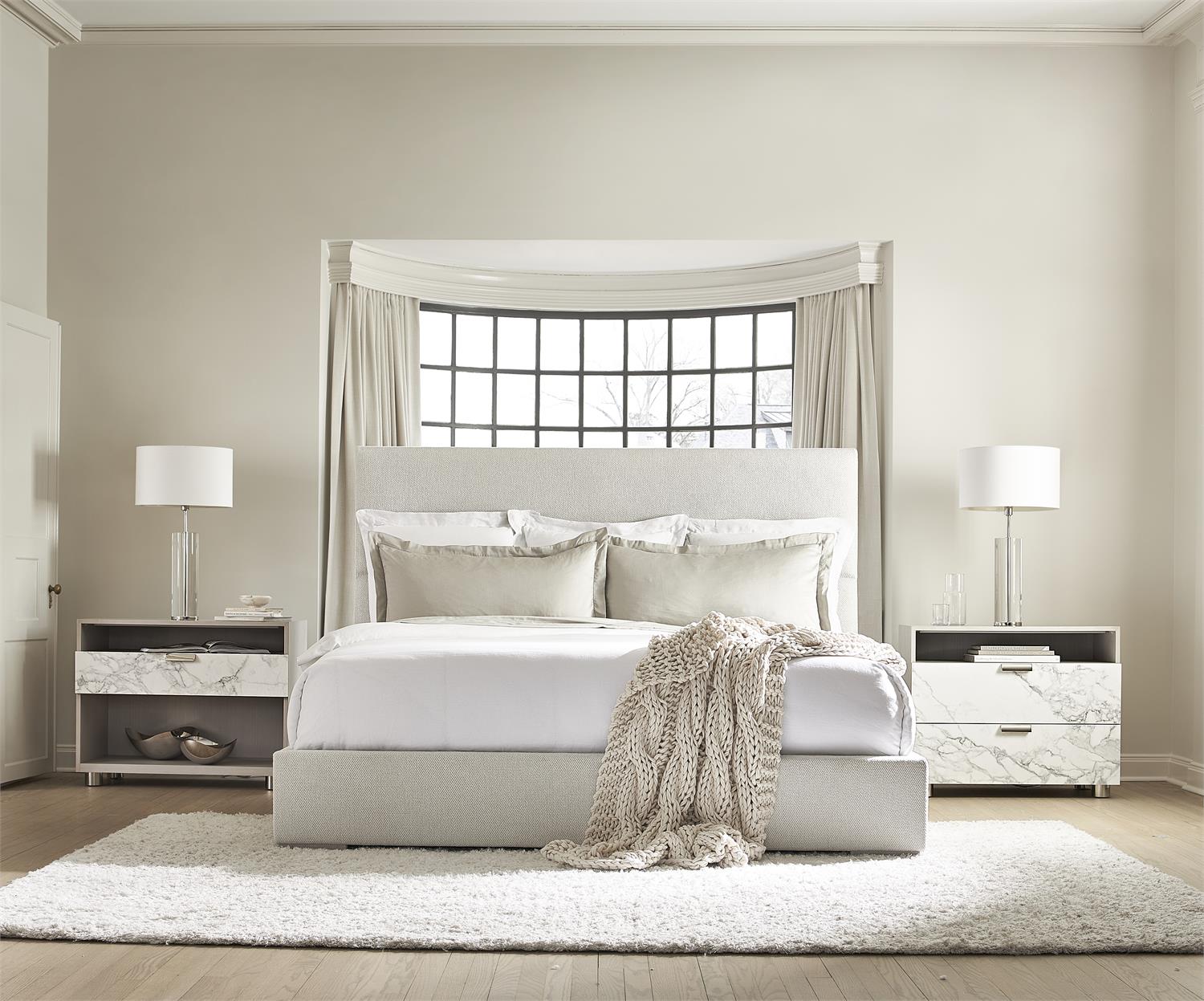 Bernhardt Furniture Stratum Nightstand in Mist