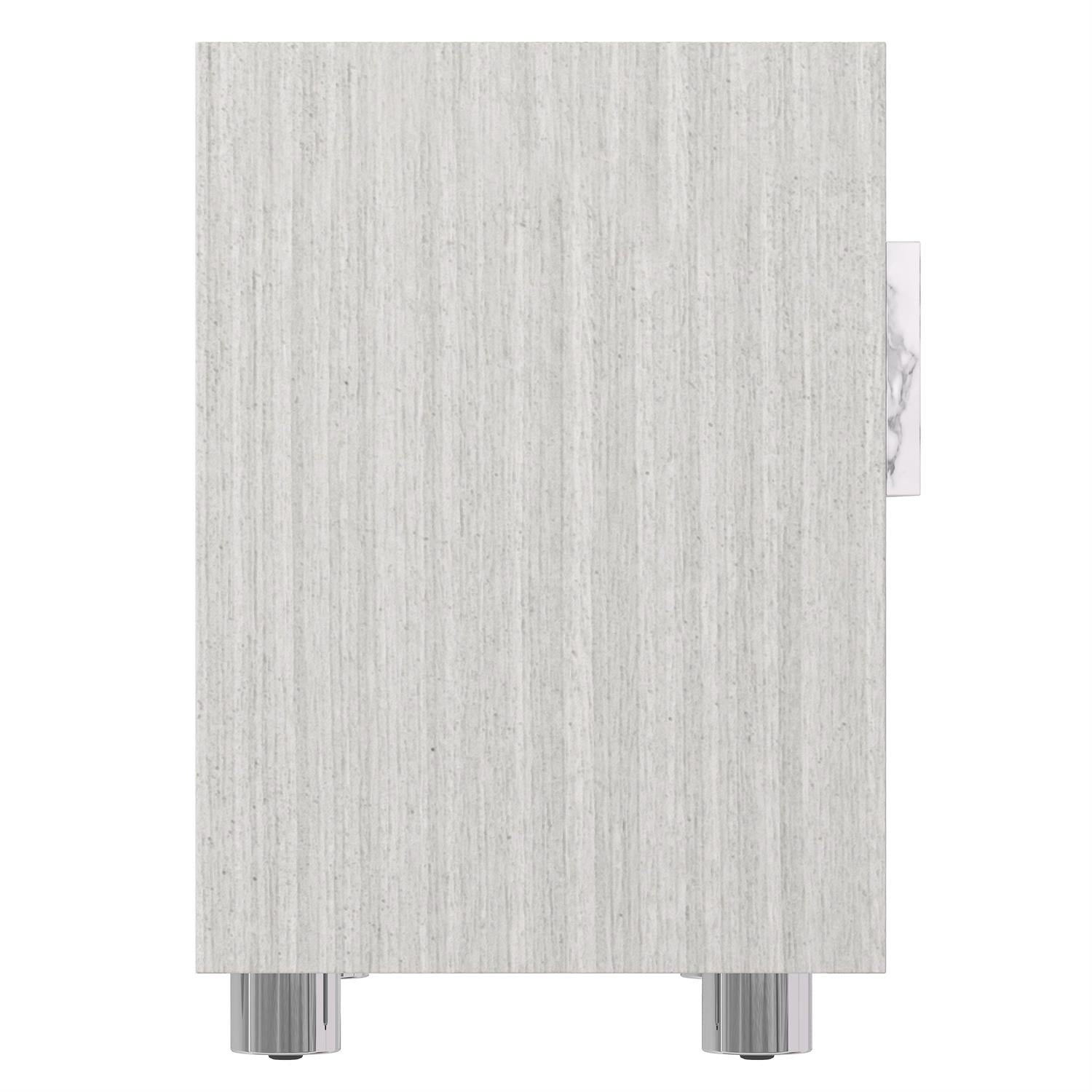 Bernhardt Furniture Stratum Nightstand in Mist/Arabescato
