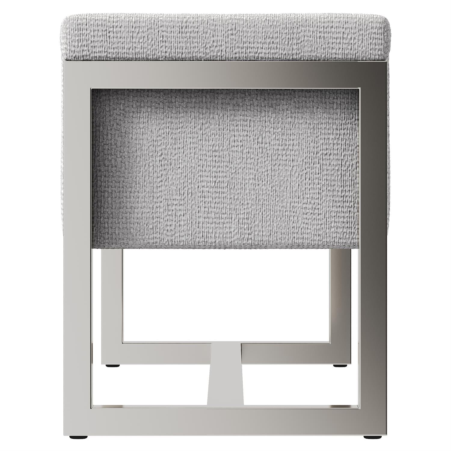 Bernhardt Furniture Stratum Fabric Bench in Mist