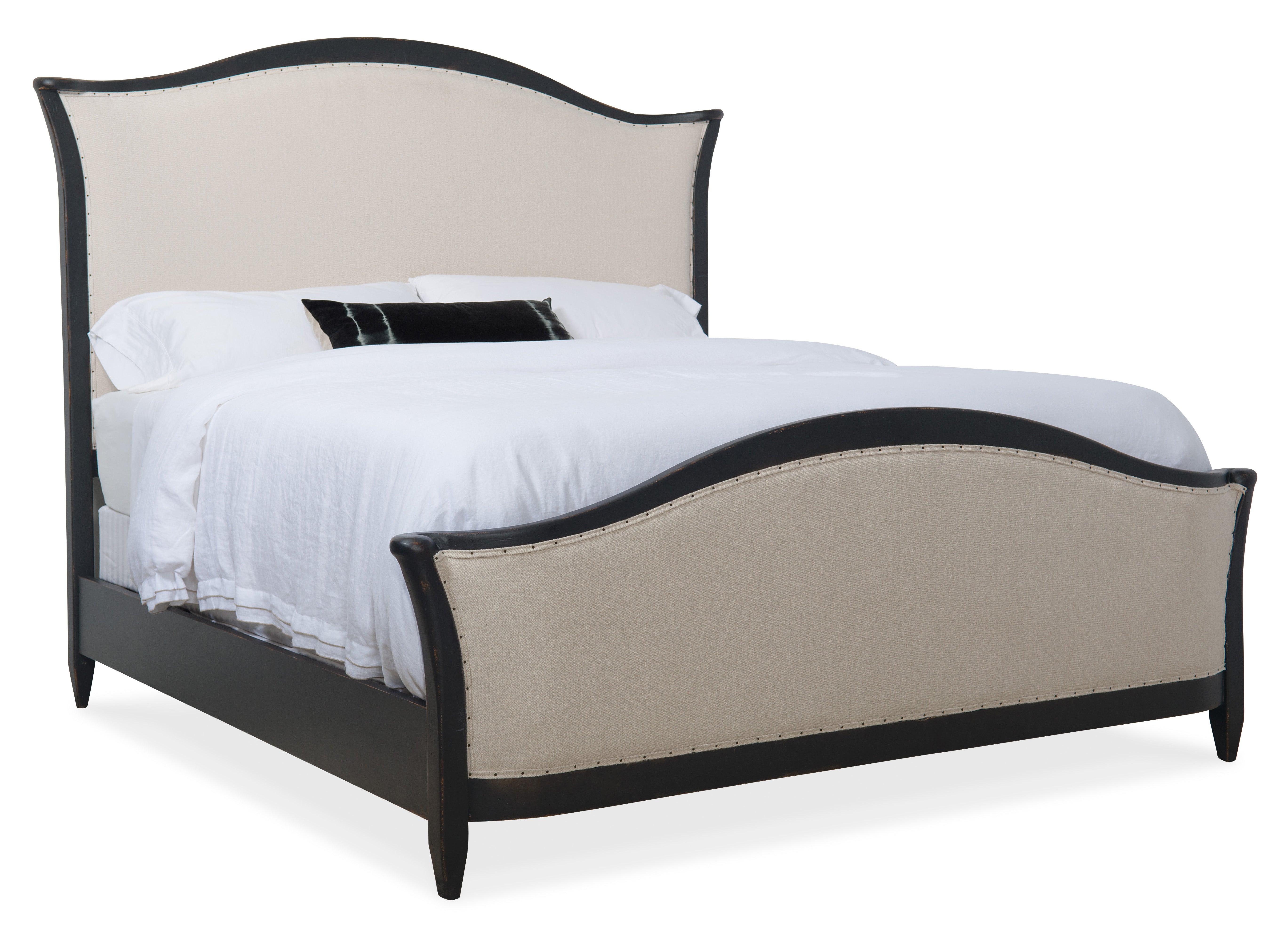 Hooker Furniture Ciao Bella Upholstered Bed- Black