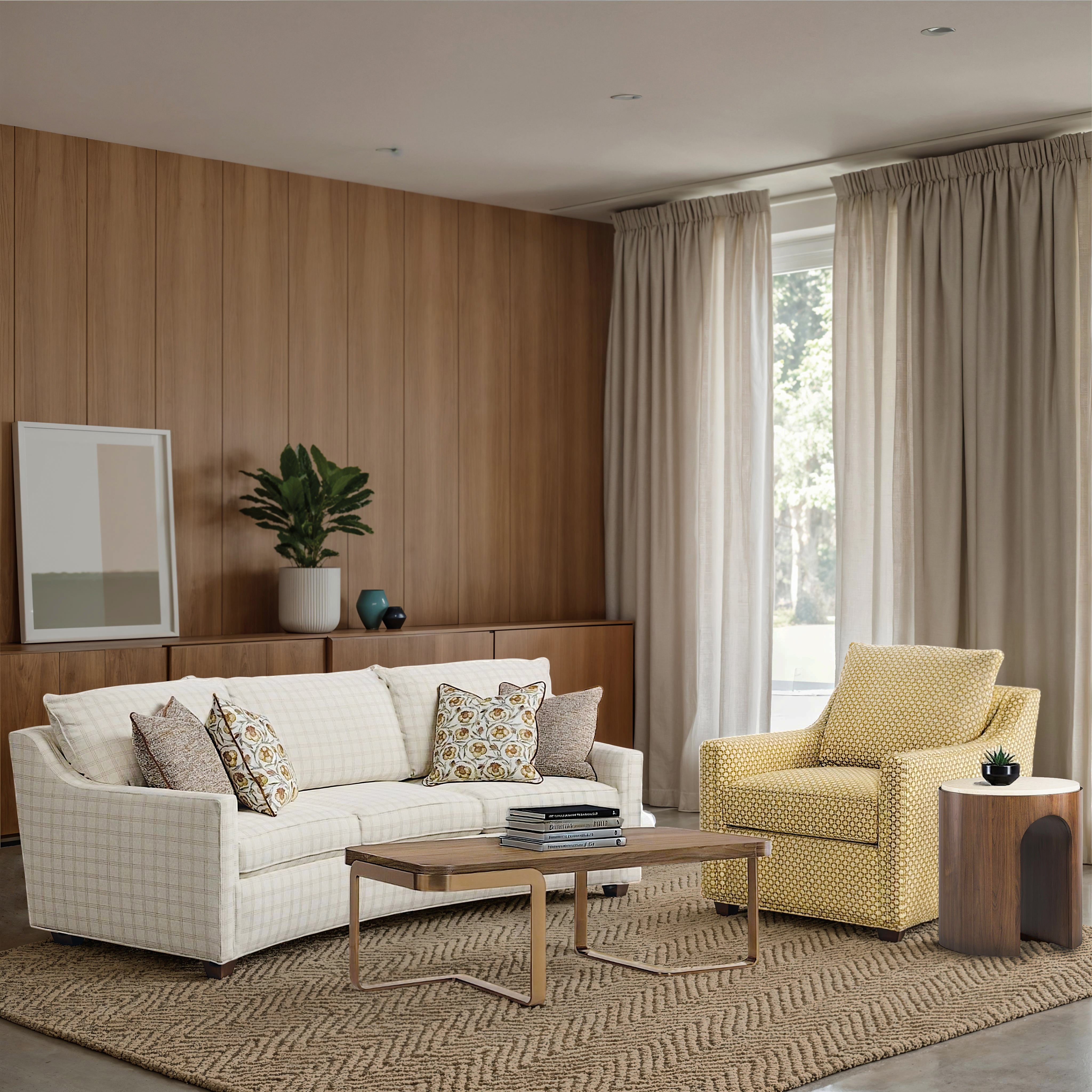 Hooker Furniture Eleana Round End Table in Medium Wood