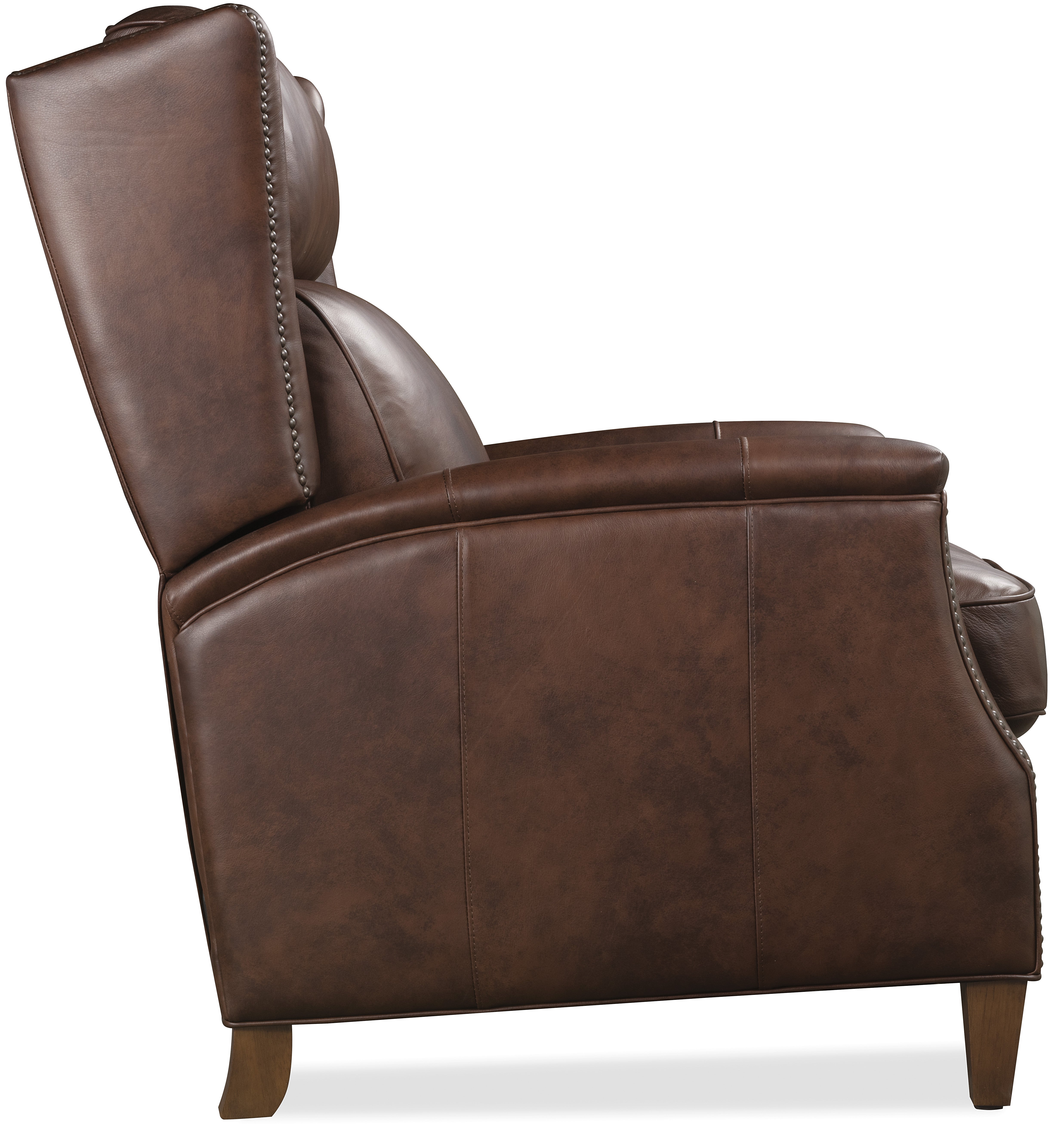 Hooker Furniture Lansing Power Recliner with Power Headrest in Brown
