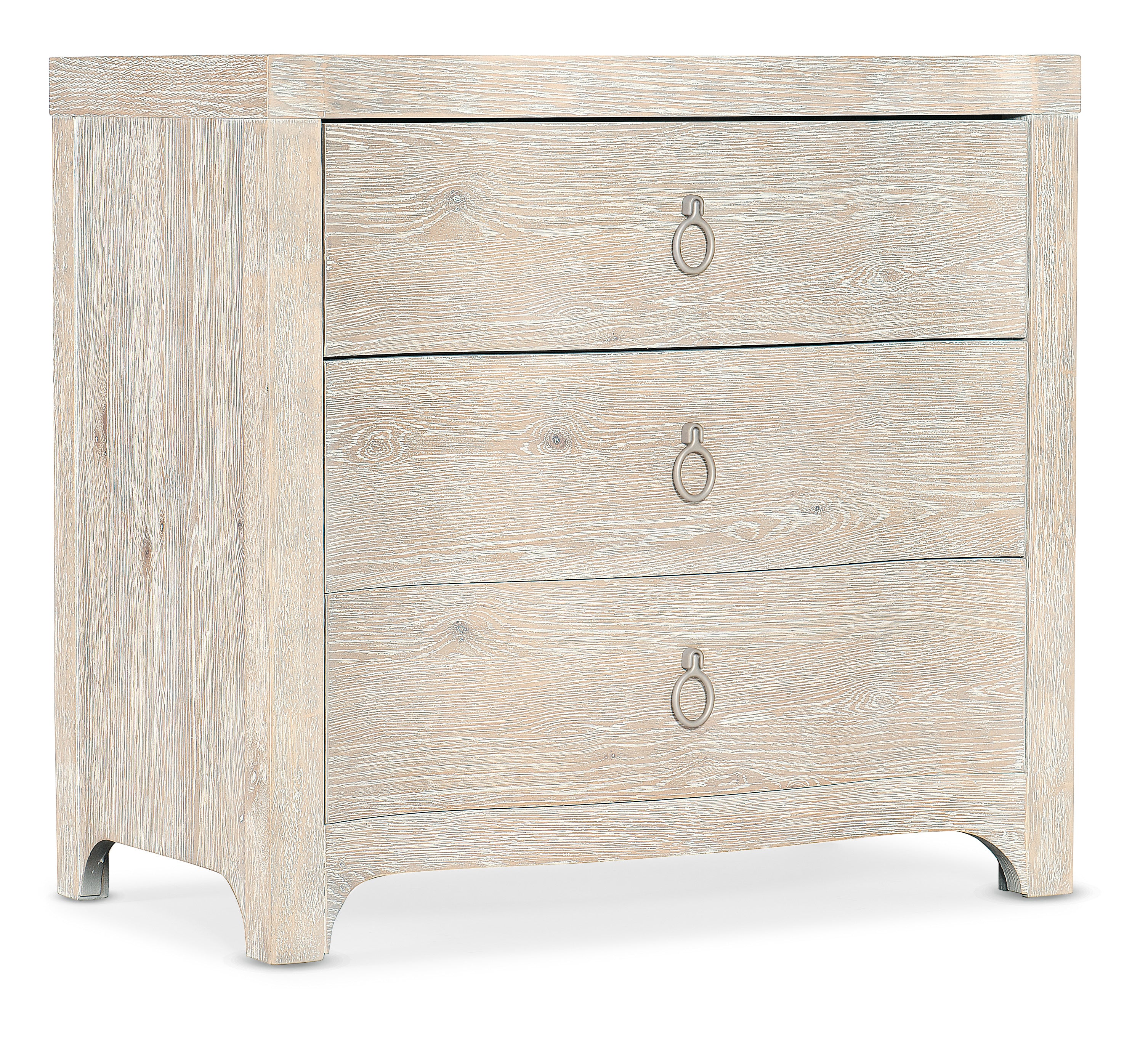 Hooker Furniture Serenity Antigua Three Drawer Nightstand
