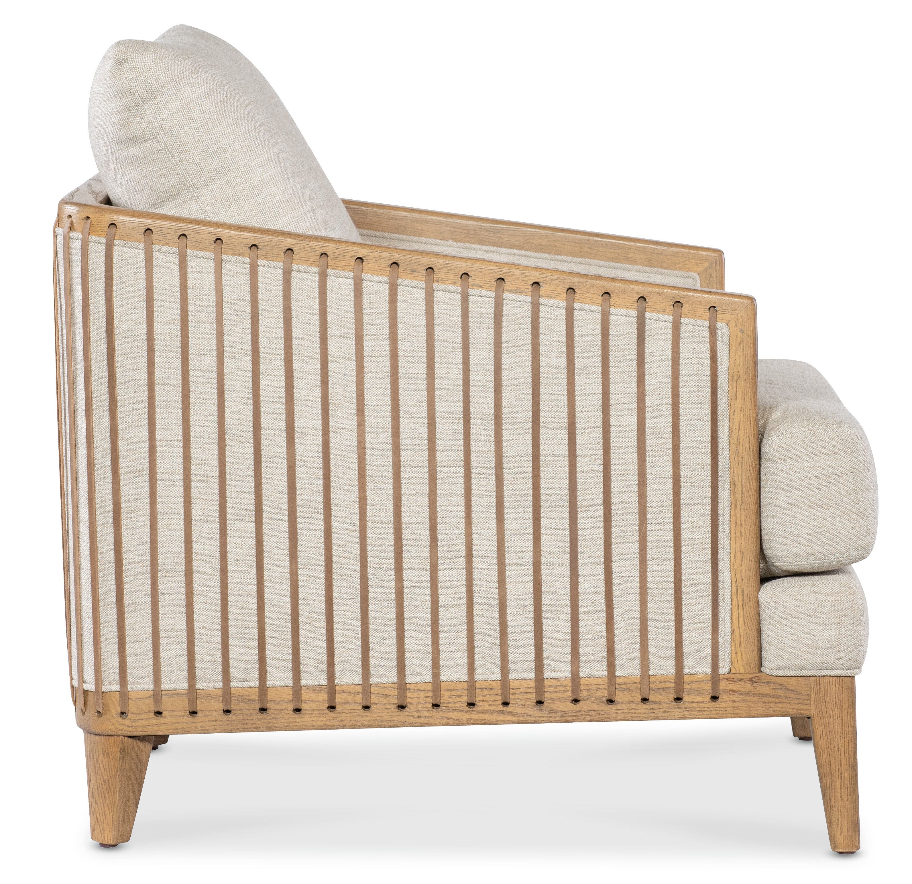 Hooker Furniture Enveyed Stationary Chair in Beige