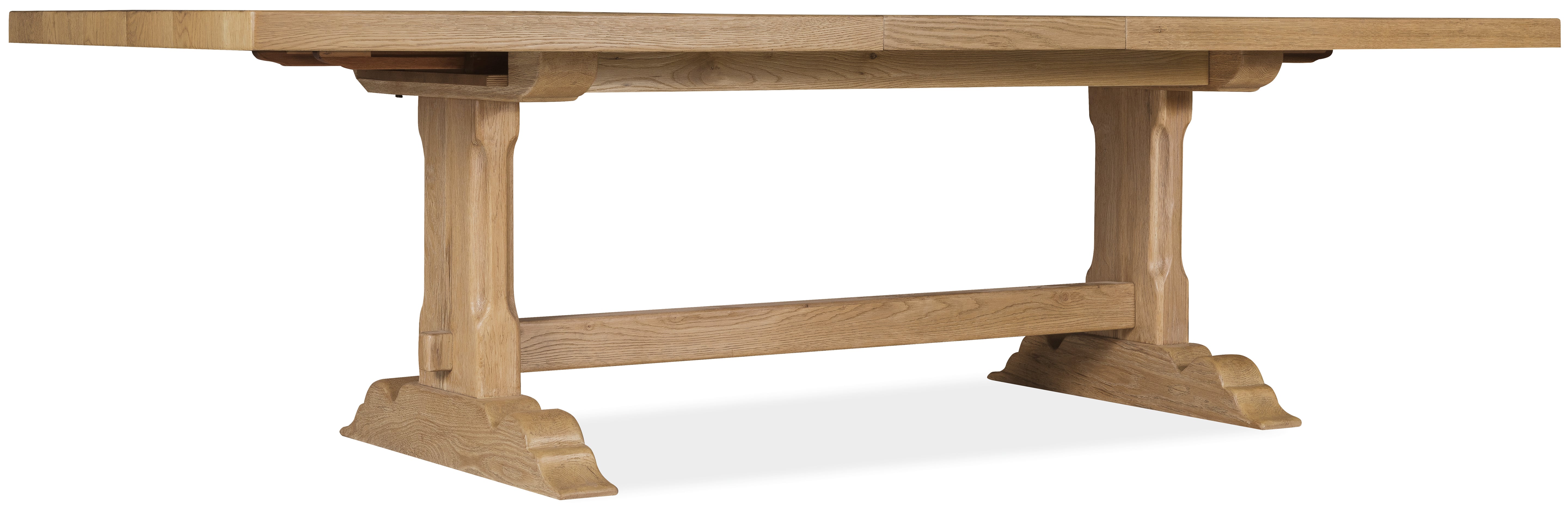 Hooker Furniture Driftwood Rectangle Dining Table with Two 20-inch Leaves