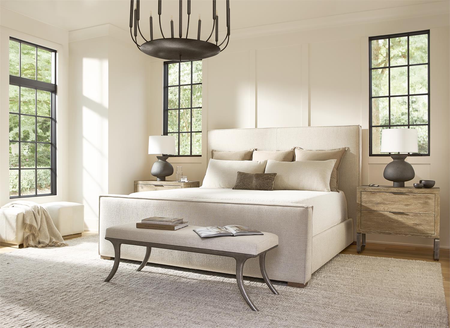 Bernhardt Furniture Tribeca Bench in Tadon