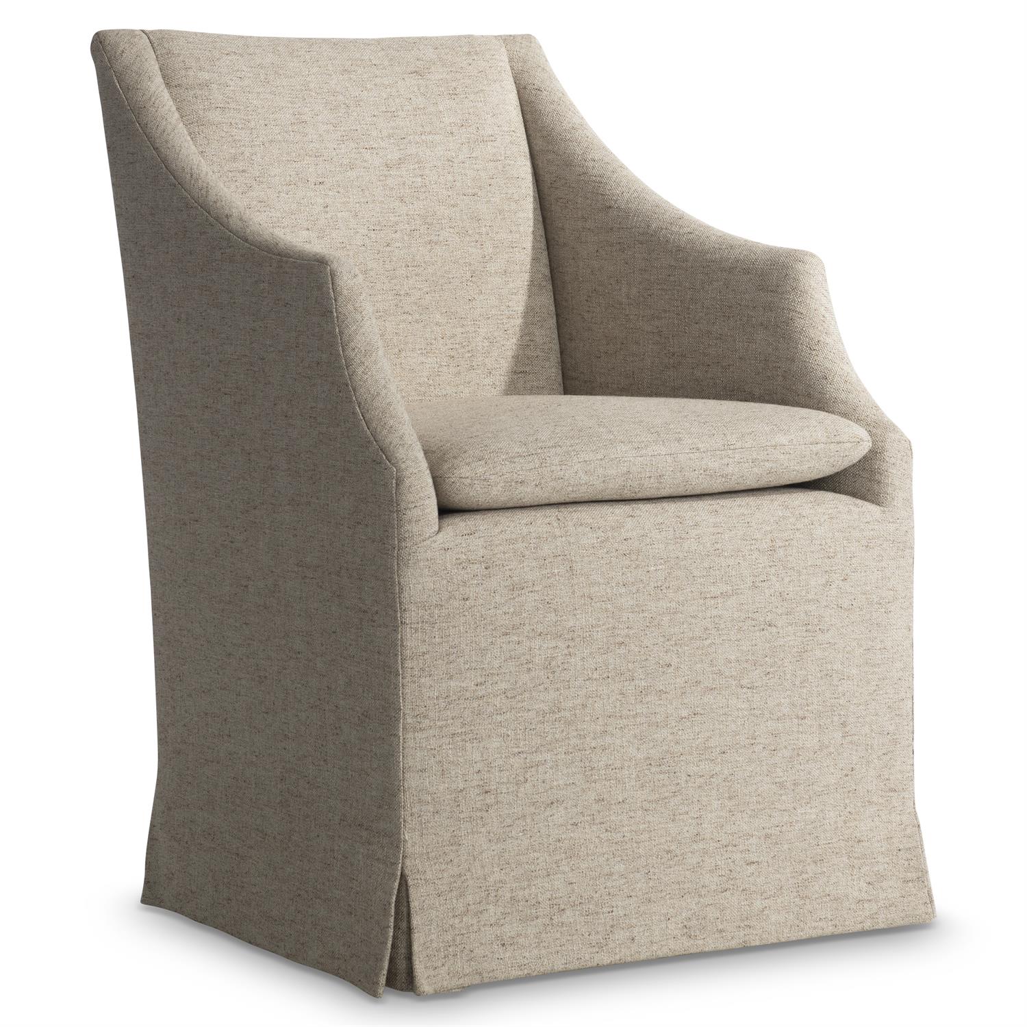Bernhardt Furniture Tribeca Dining Arm Chair in Aurum