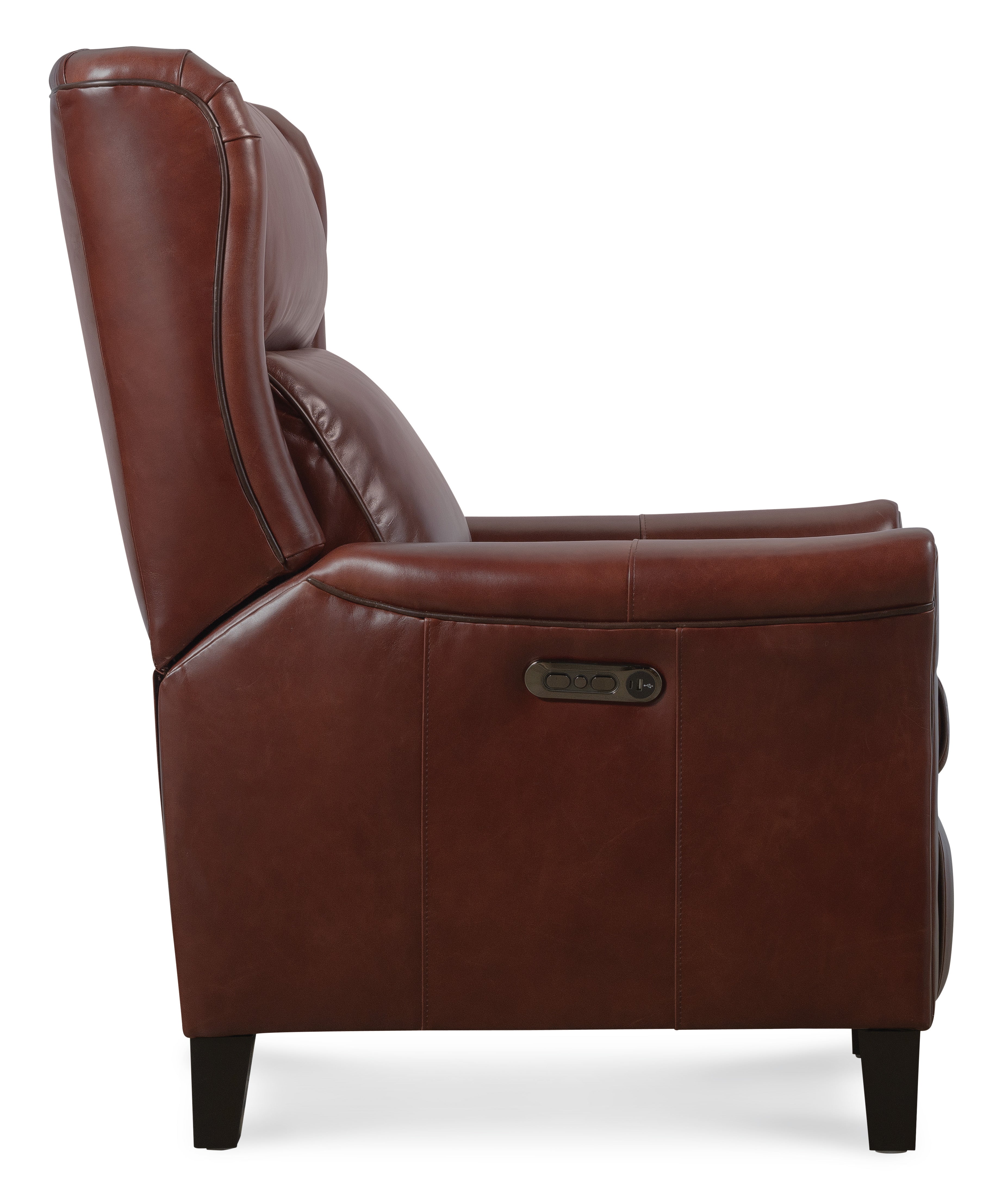 Hooker Furniture Henley Power Recliner with Power Headrest in Red