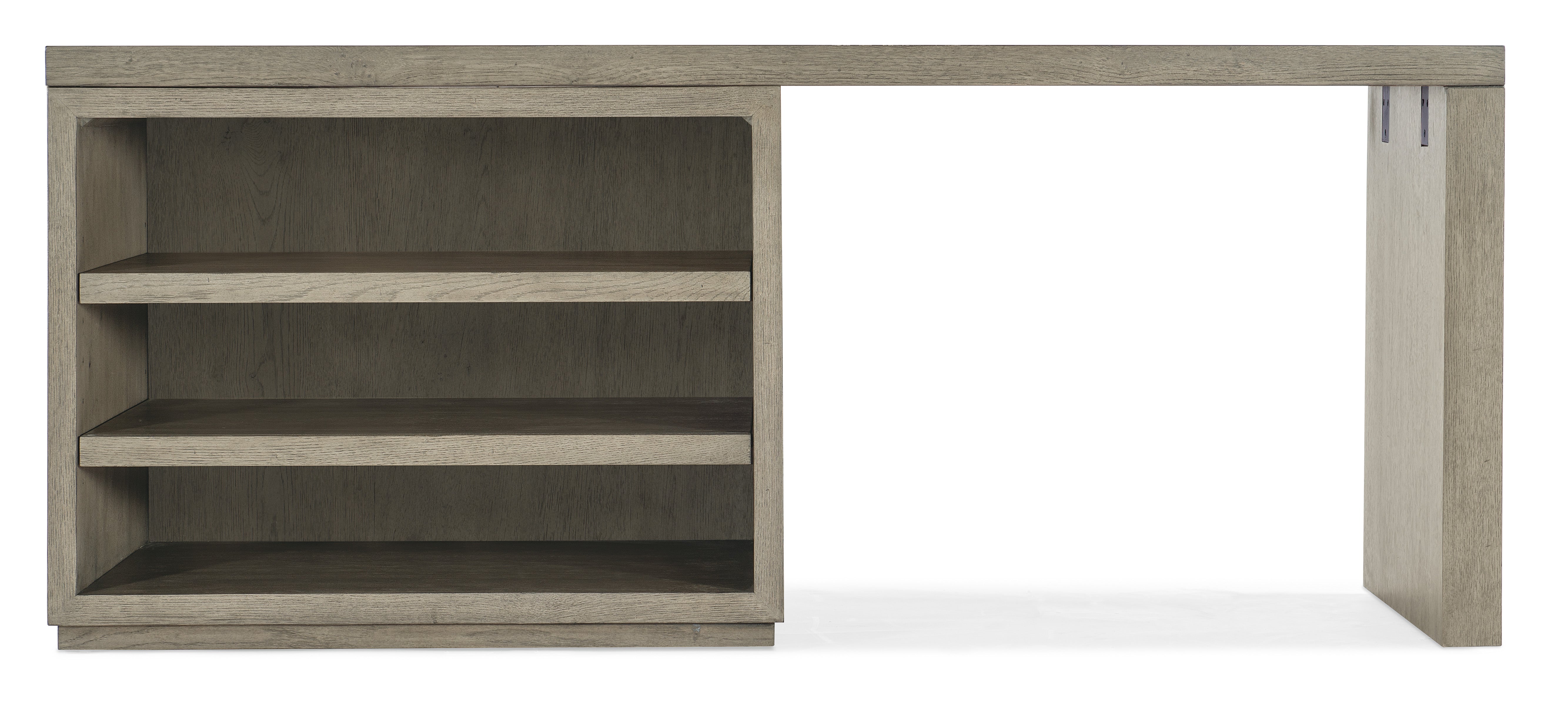 Hooker Furniture Linville Falls 72" Desk with Open Desk Cabinet