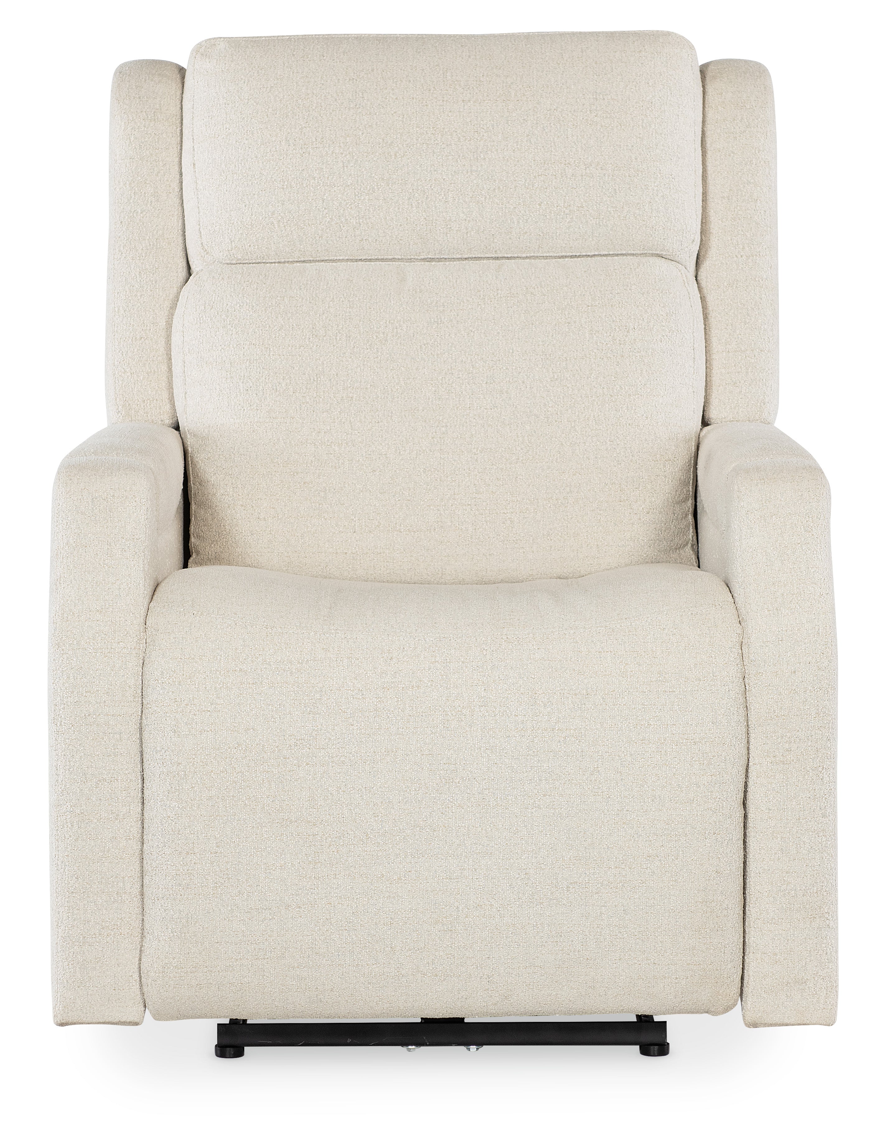 Hooker Furniture Nelson Zero Gravity Power Recliner with Power Headrest and Lumbar in White