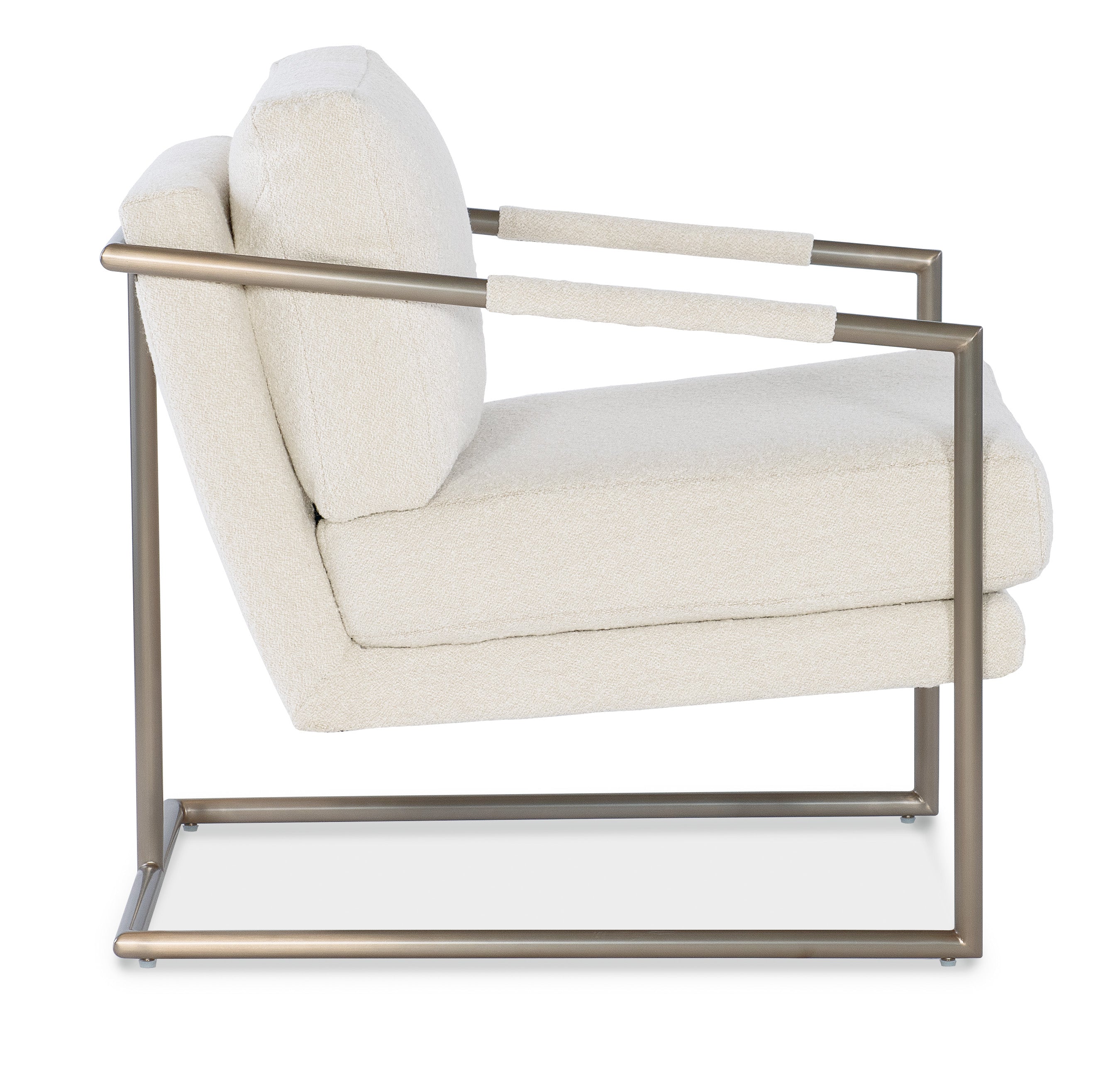 Hooker Furniture Moody Metal Chair in Beige
