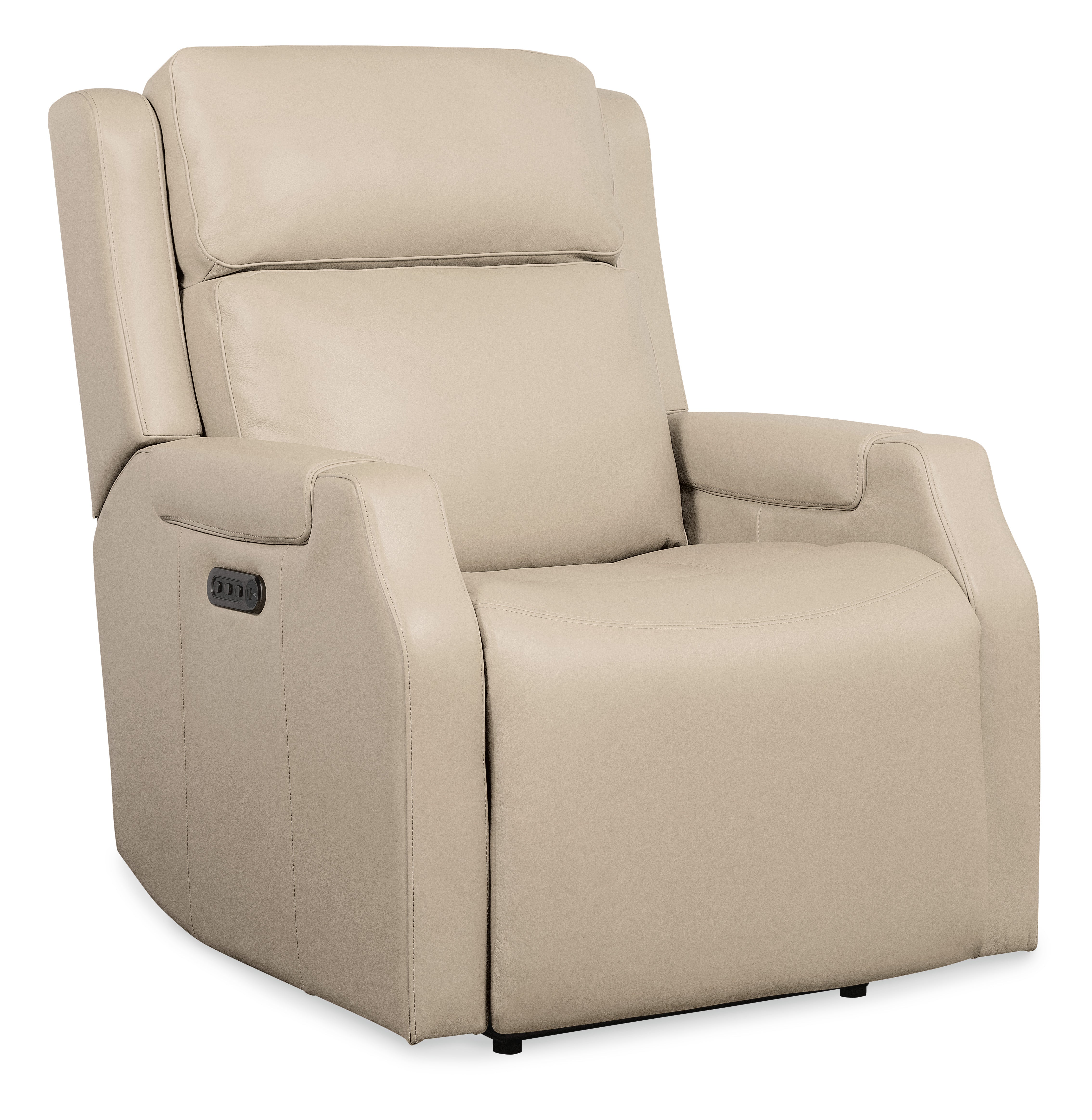 Hooker Furniture Nelson Zero Gravity Power Recliner with Power Headrest and Lumbar in Beige