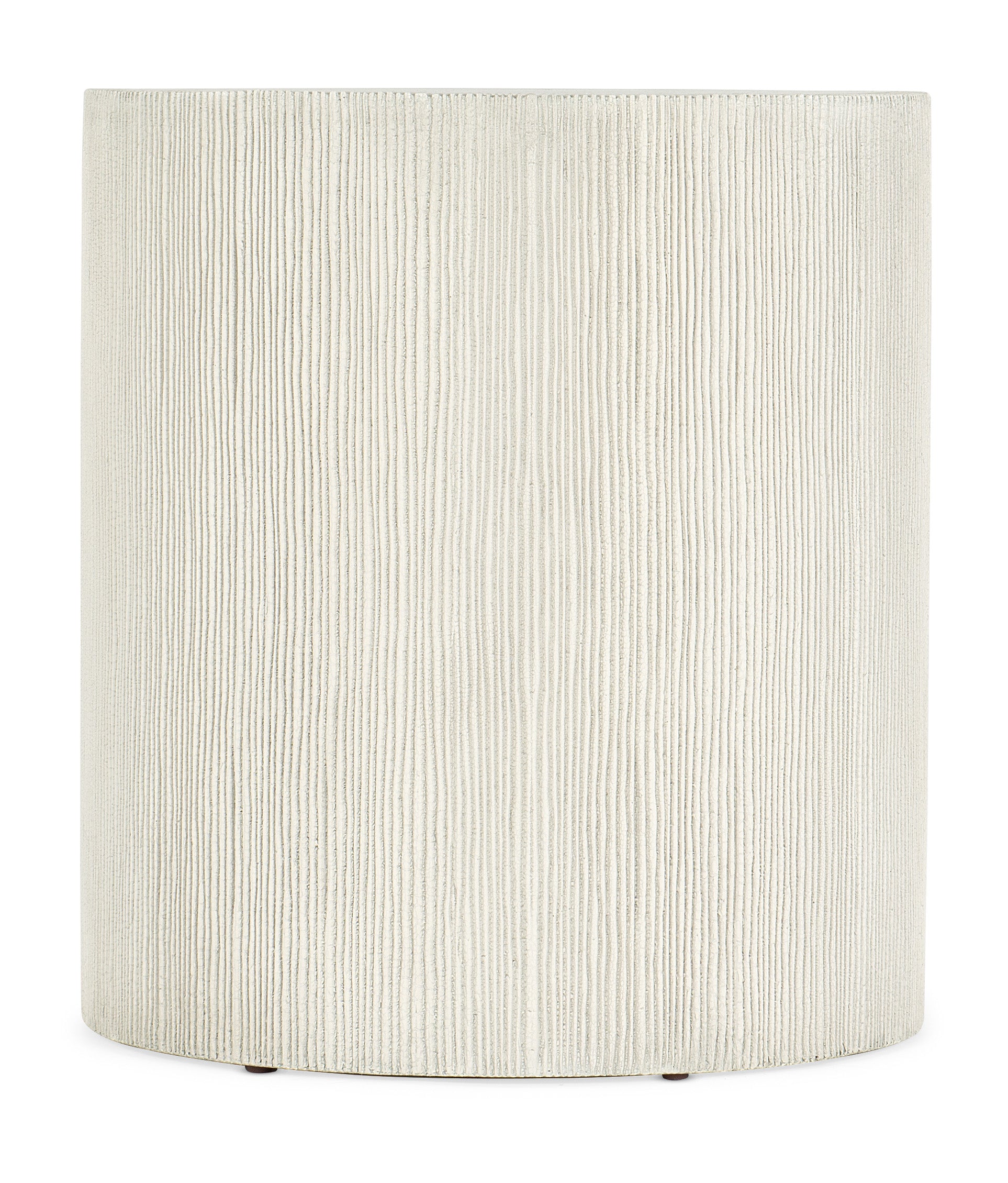Hooker Furniture Serenity Swale Round Side Table in Gray