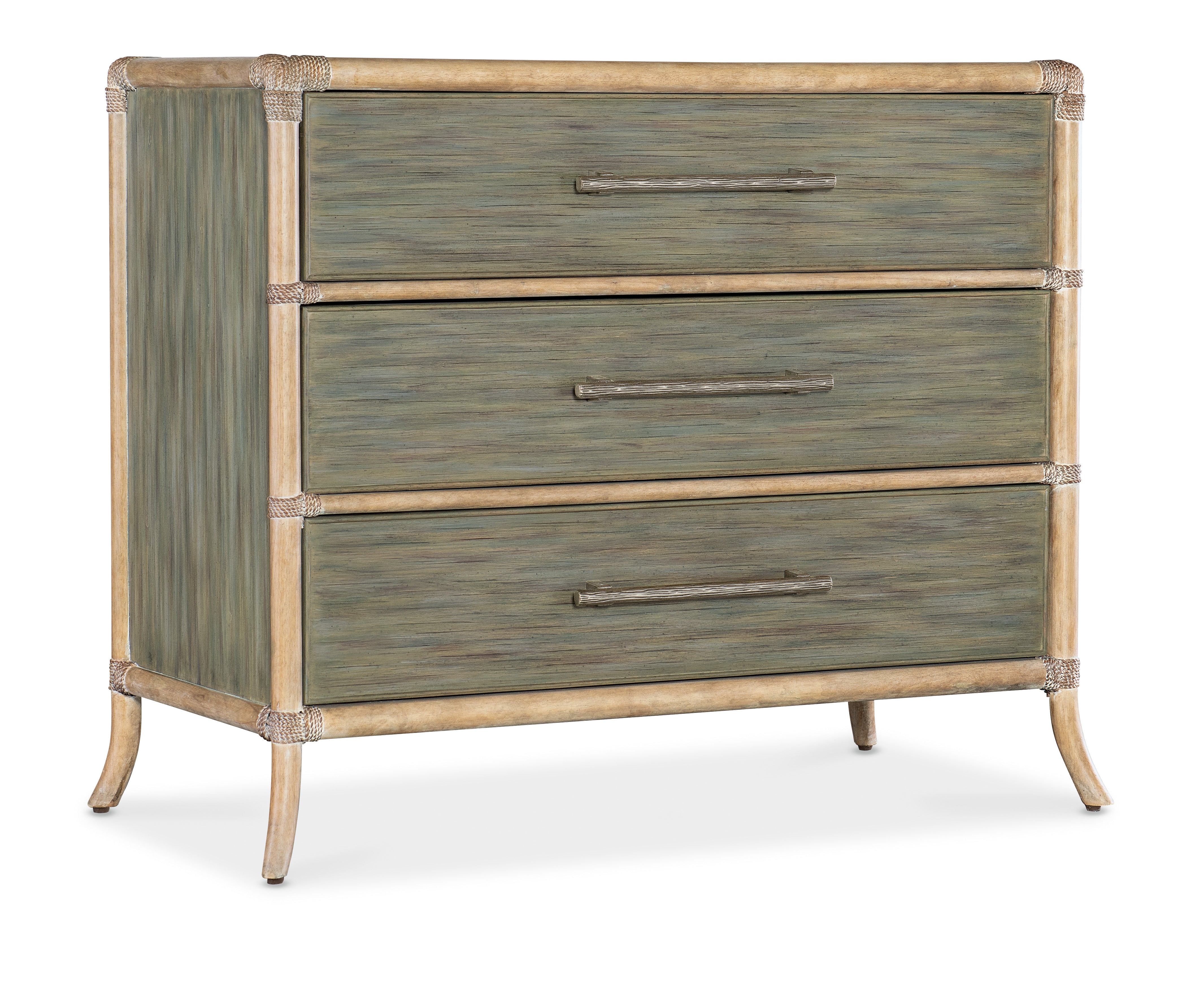 Hooker Furniture Retreat Pole Rattan Chest