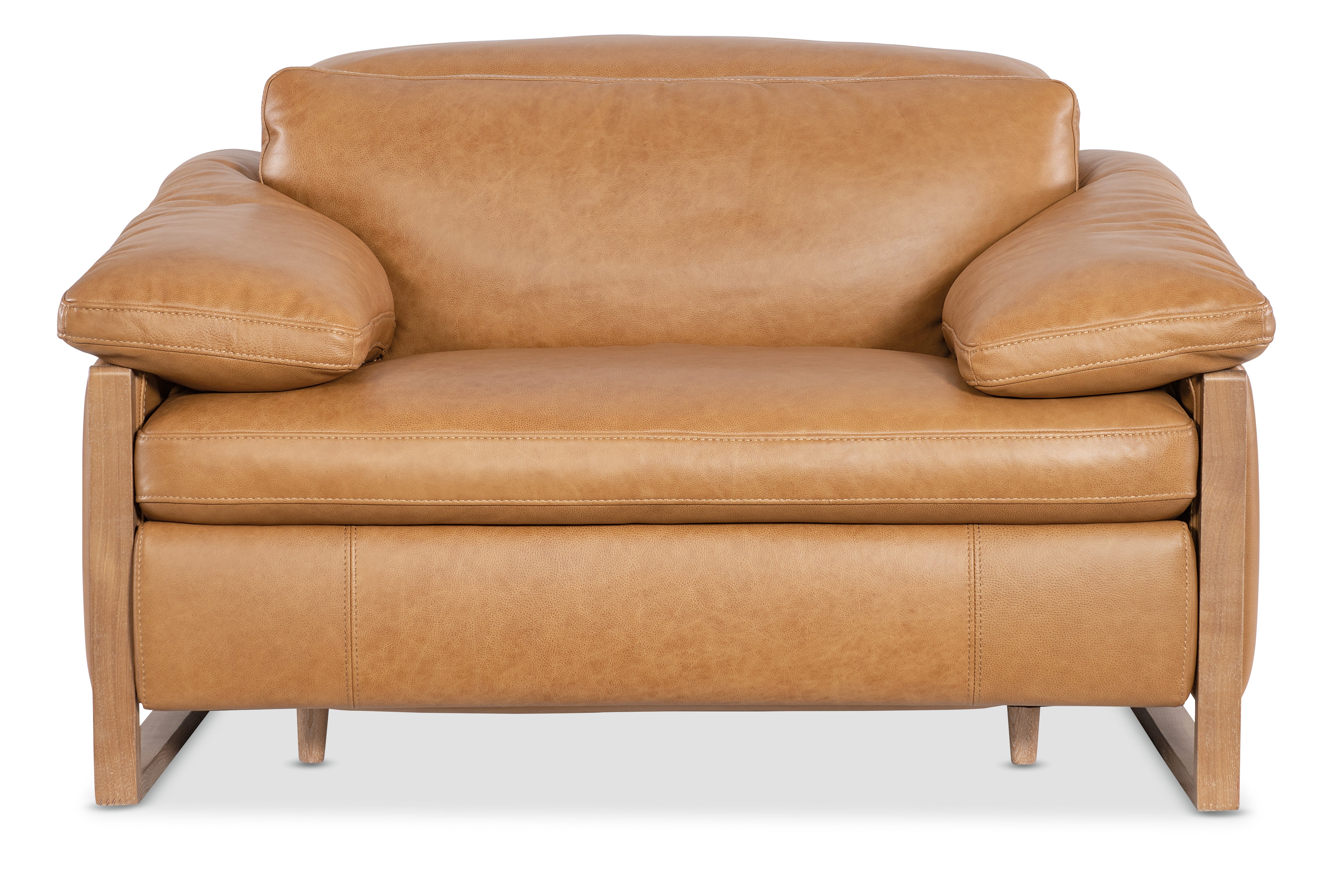 Hooker Furniture Jericho Power Recliner with Power Headrest in Brown