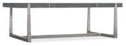 Hooker Furniture Chapman Mixed Media Rectangle Cocktail Table in Grays