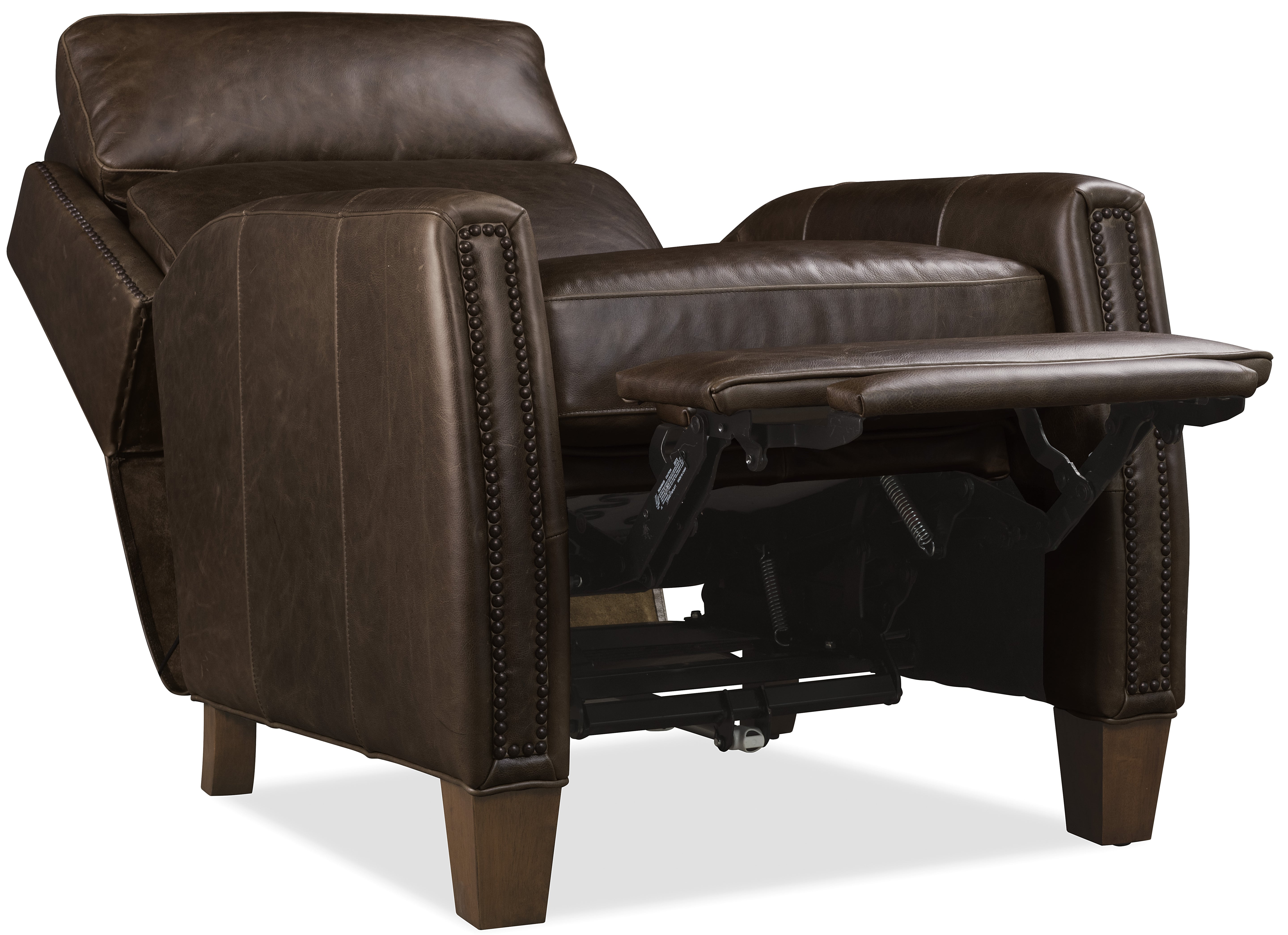 Hooker Furniture Jacklyn Power Recliner with Pop-Up Headrest in Brown
