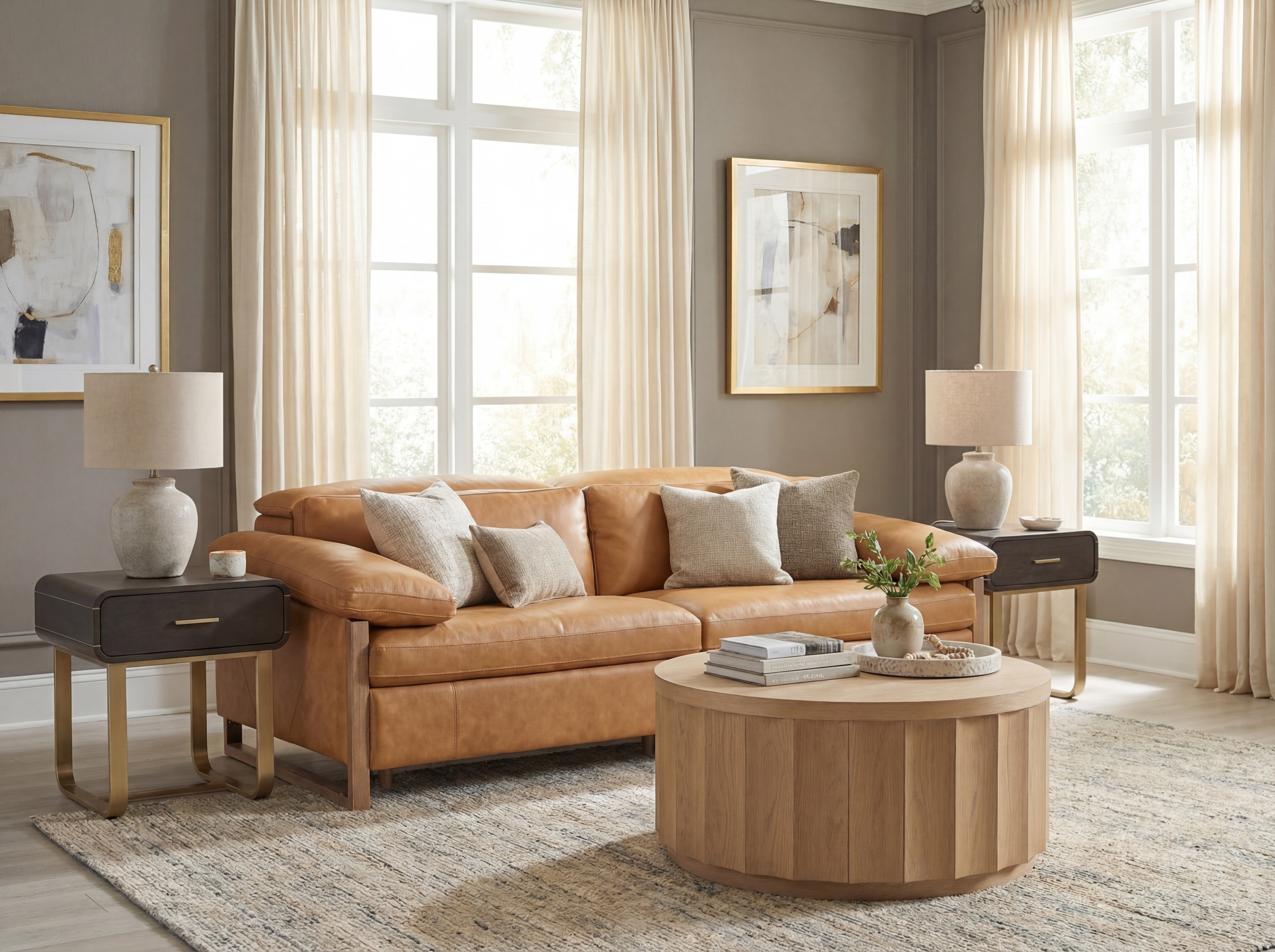 Hooker Furniture Commerce & Market Metropolitan End Table in Dark Wood